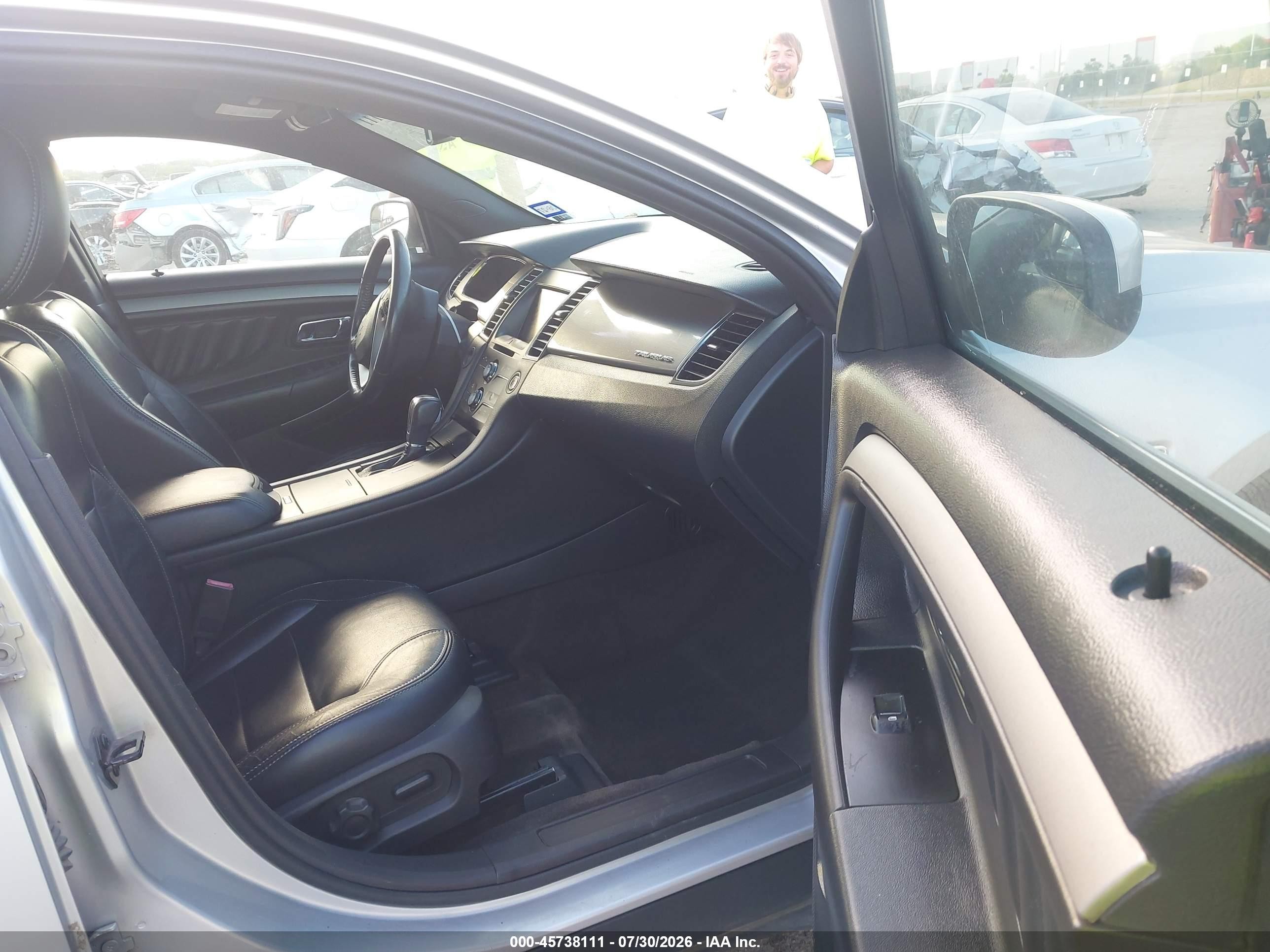 2014 Ford Taurus Sel Silver vin: 1FAHP2E84EG134152