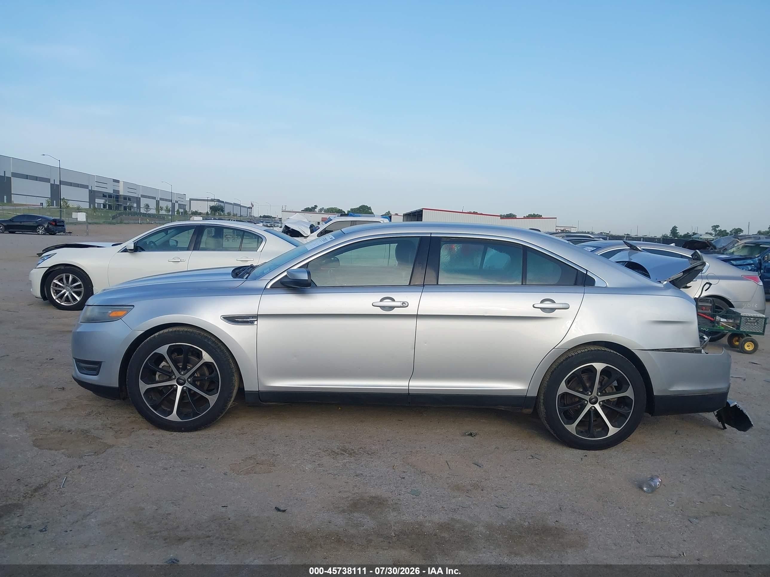 2014 Ford Taurus Sel Silver vin: 1FAHP2E84EG134152