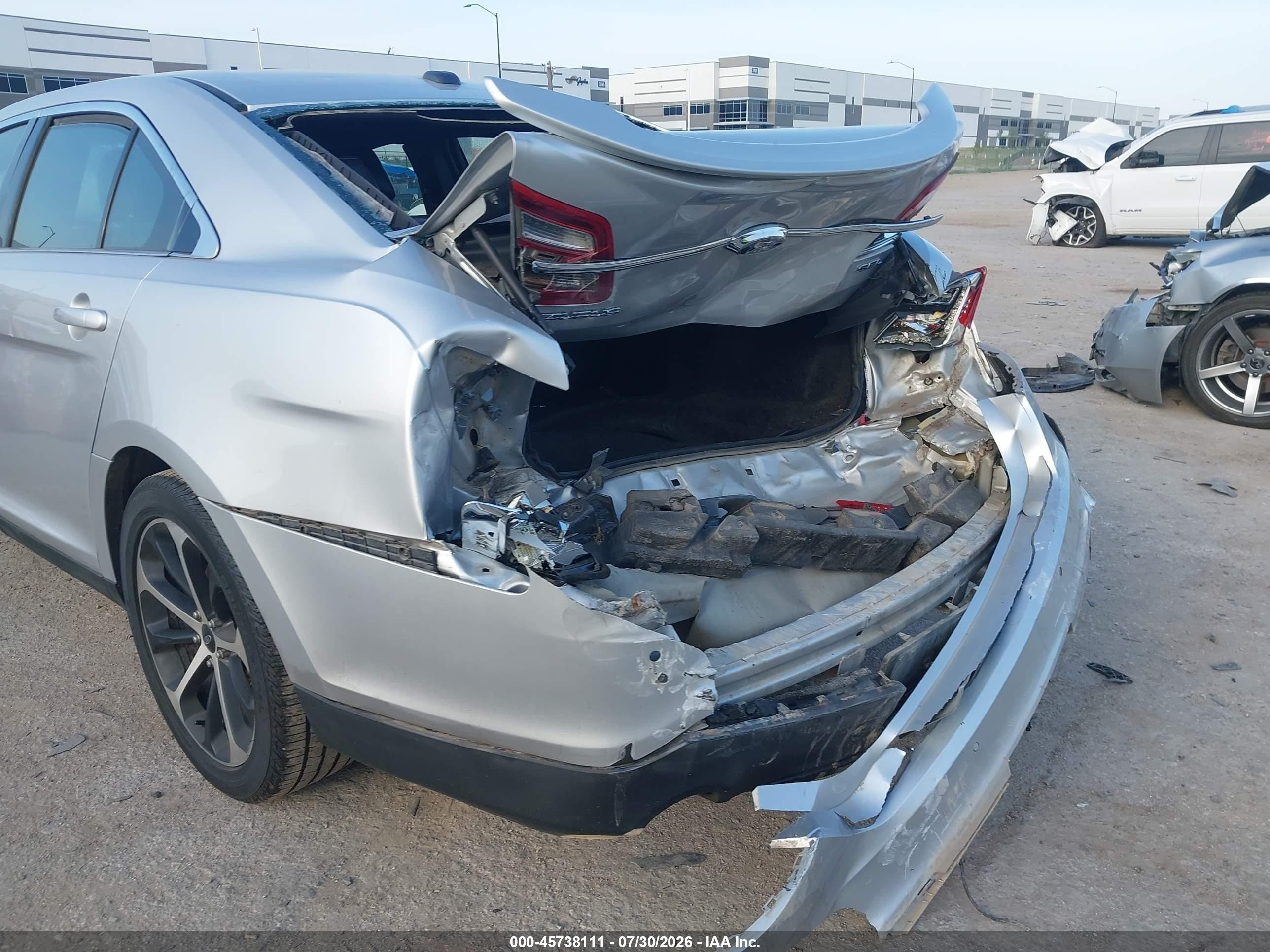 2014 Ford Taurus Sel Silver vin: 1FAHP2E84EG134152