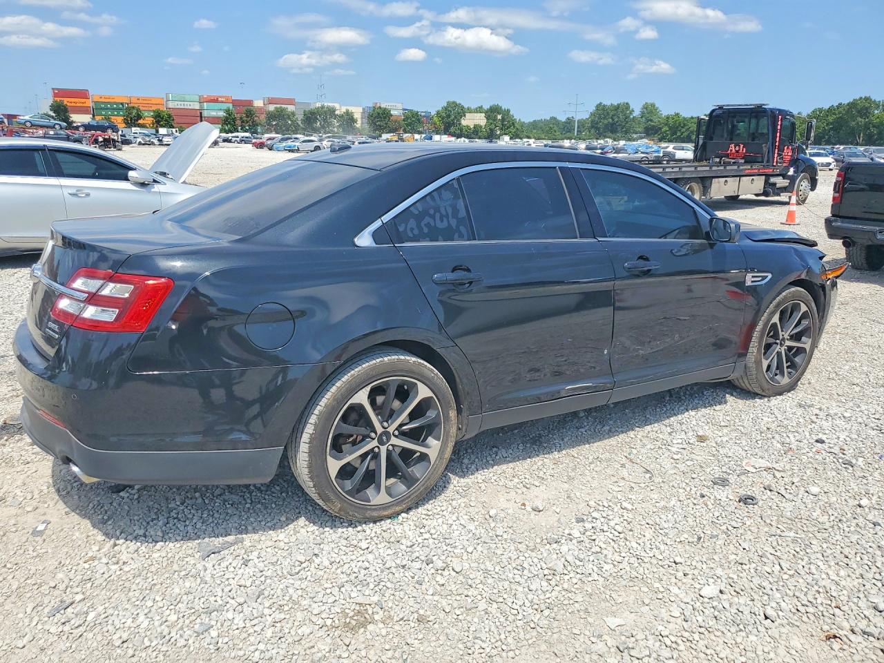 2014 Ford Taurus Sel Черный vin: 1FAHP2E84EG137214