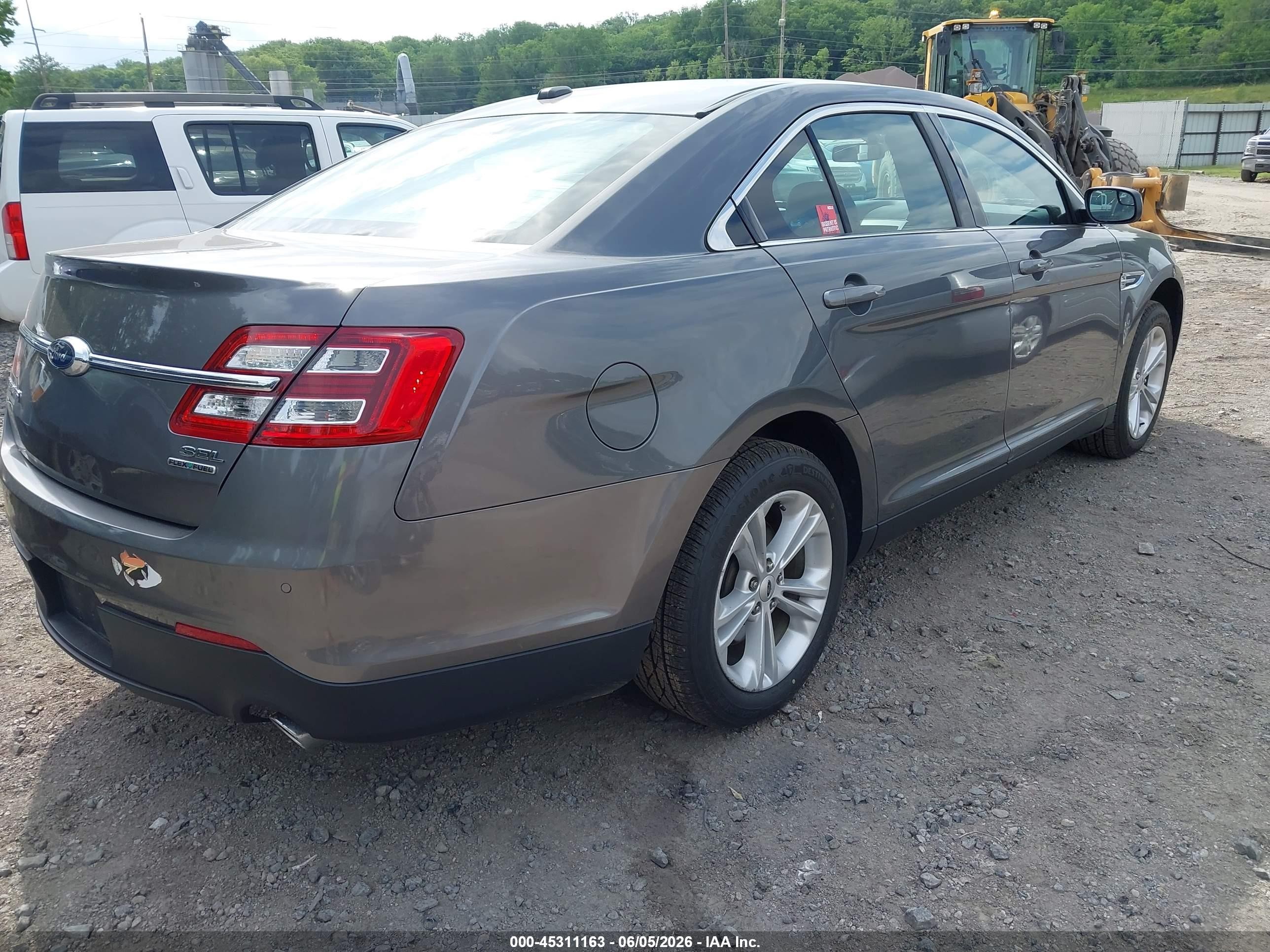 2014 Ford Taurus Sel Gray vin: 1FAHP2E84EG157477