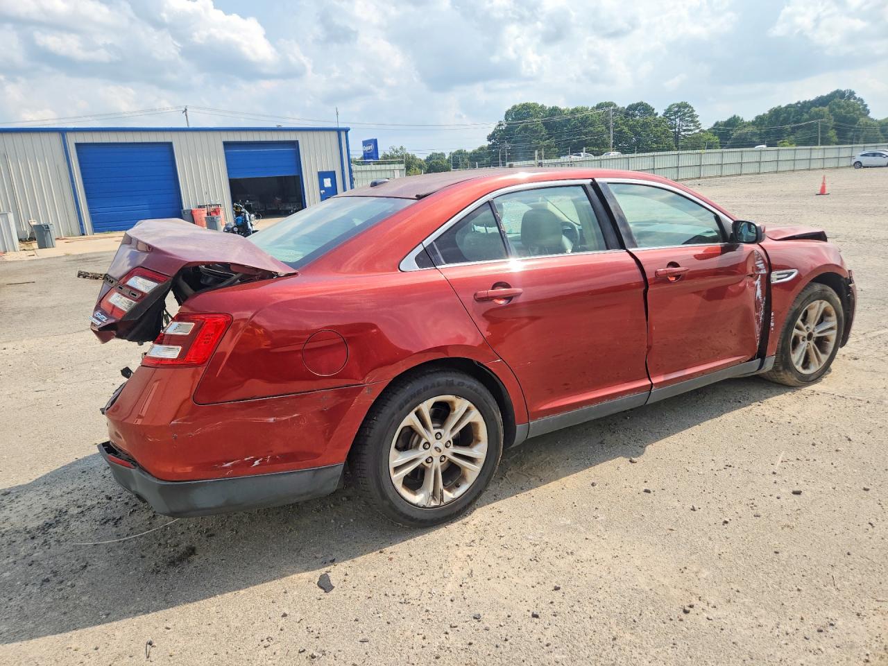 2014 Ford Taurus Sel Maroon vin: 1FAHP2E84EG177650