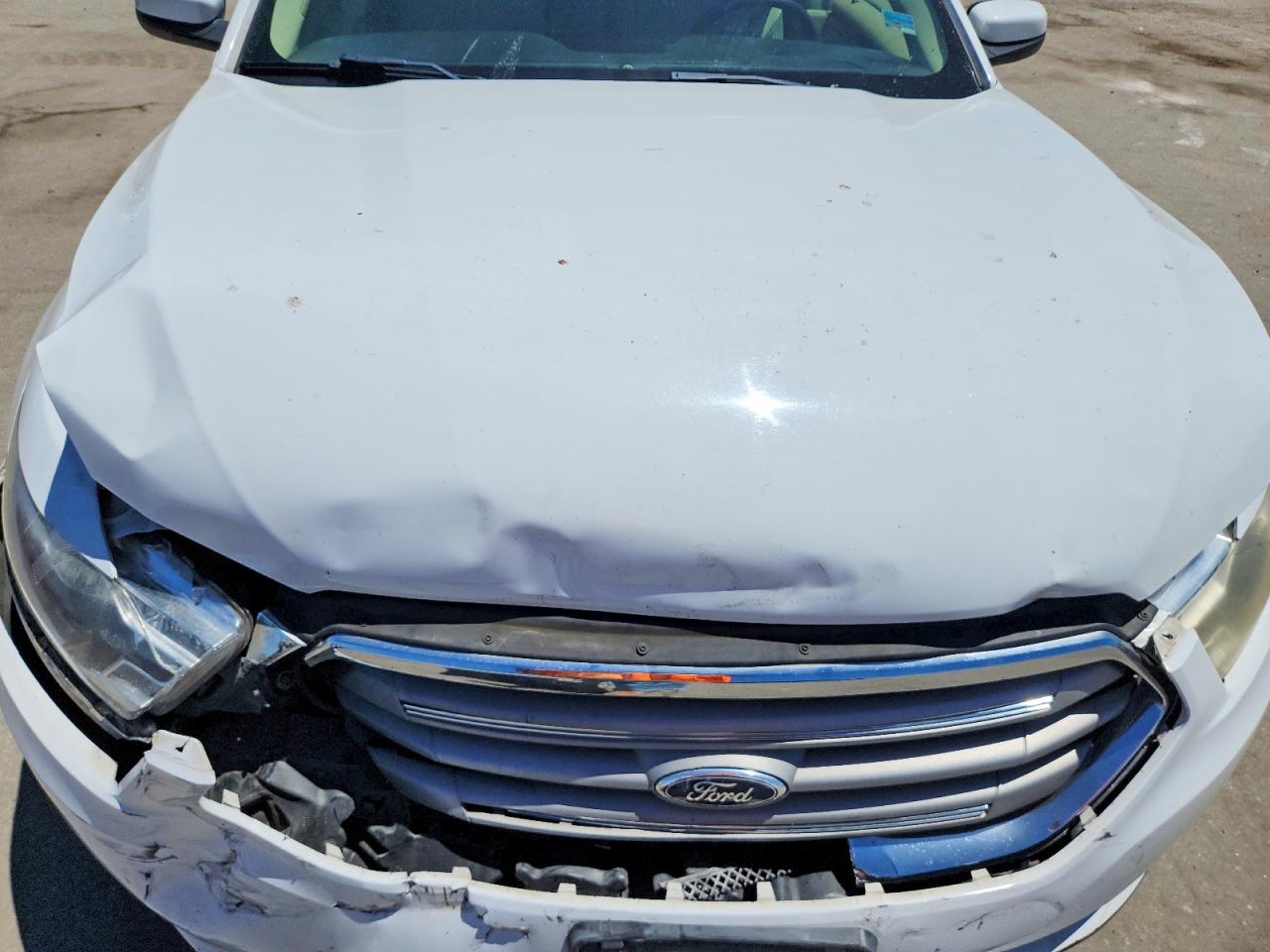 2015 Ford Taurus Sel White vin: 1FAHP2E84FG173003