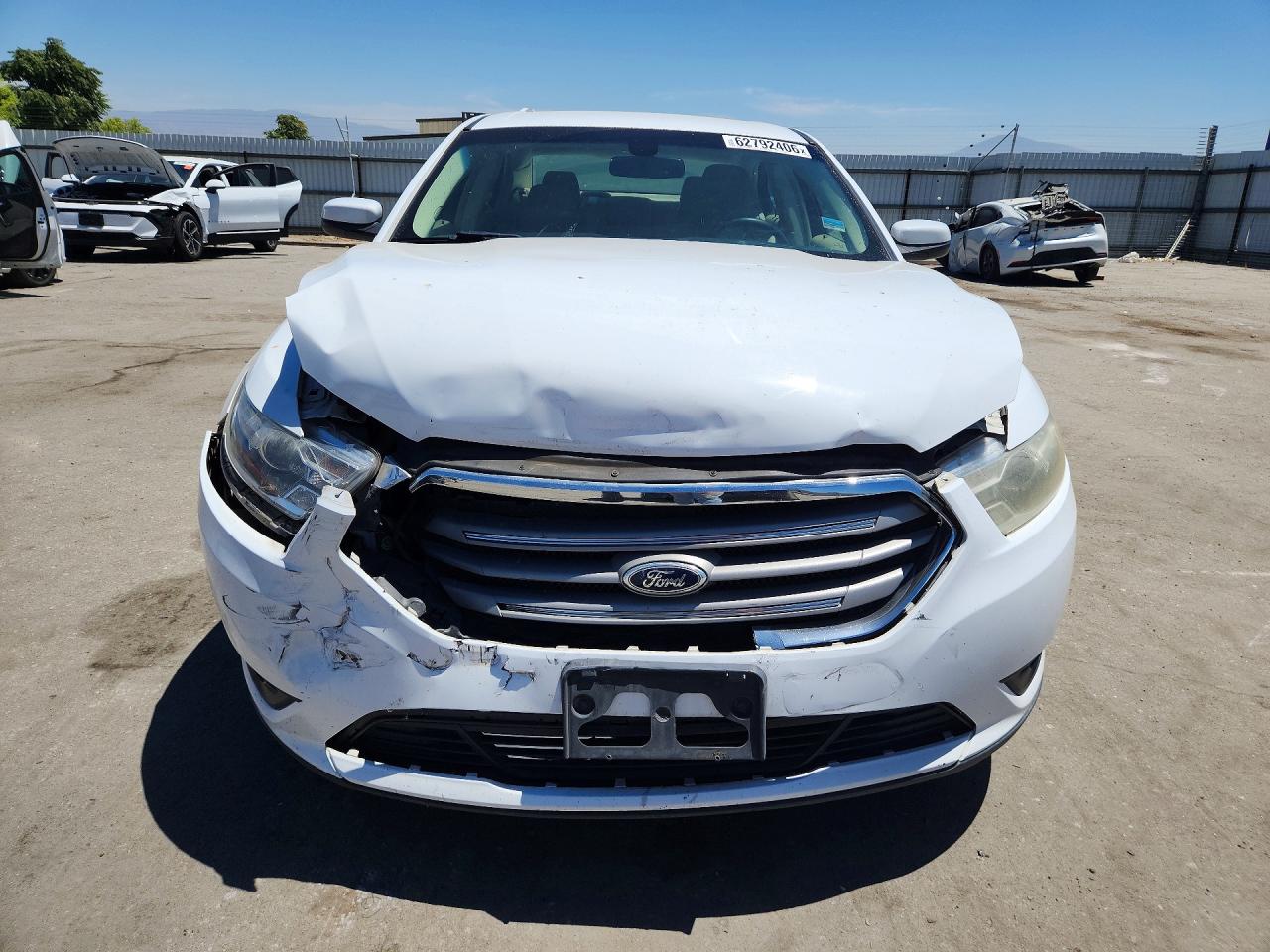 2015 Ford Taurus Sel White vin: 1FAHP2E84FG173003