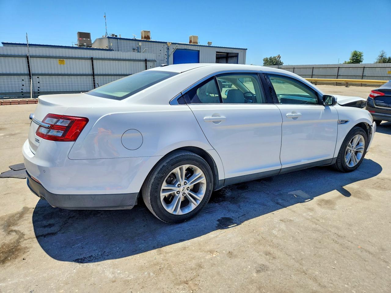 2015 Ford Taurus Sel White vin: 1FAHP2E84FG173003