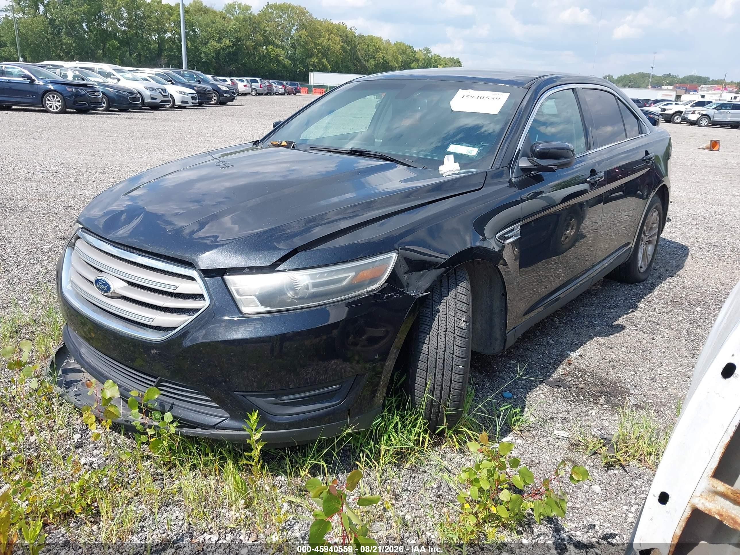 2015 Ford Taurus Sel Black vin: 1FAHP2E84FG182008