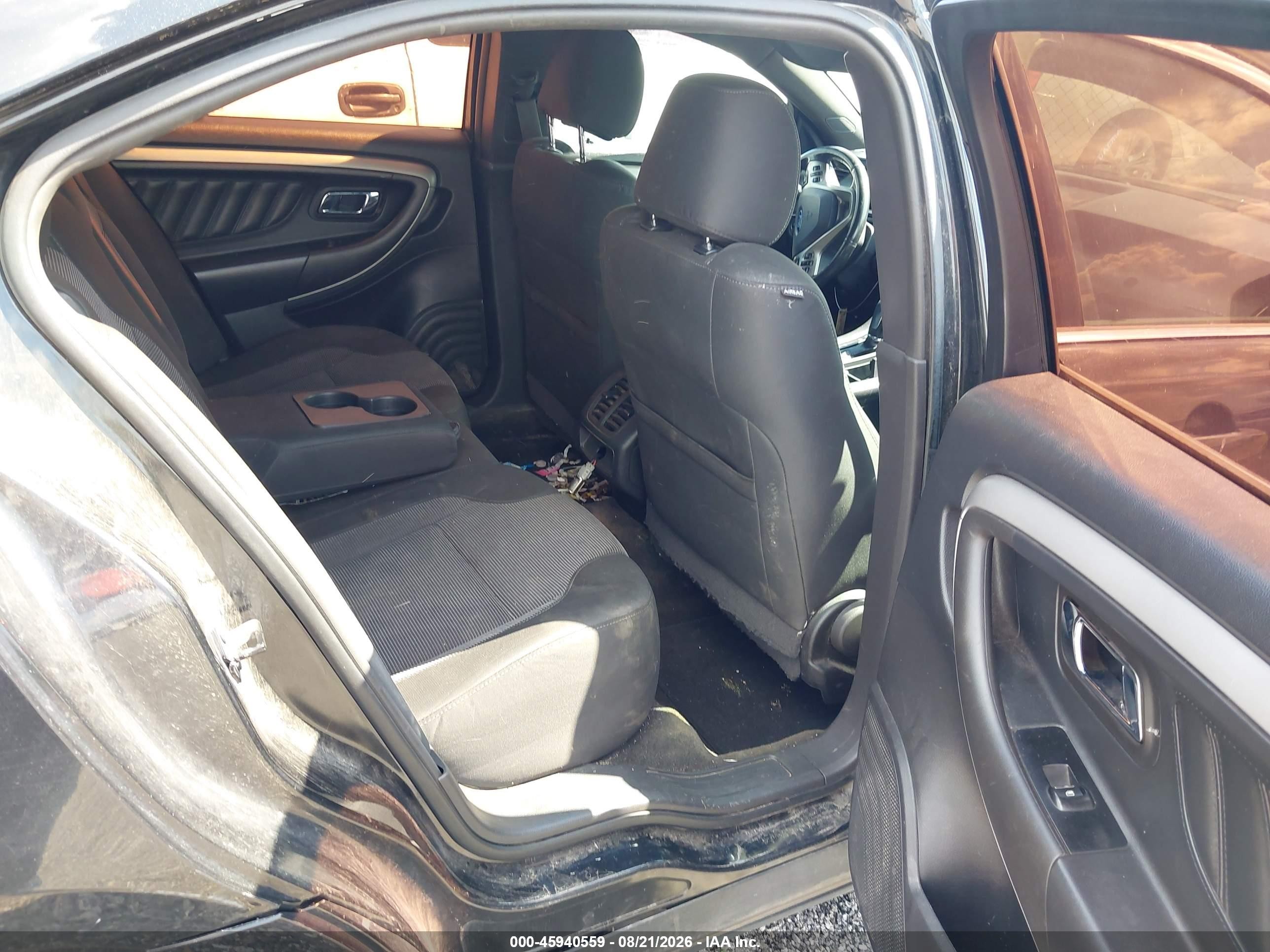 2015 Ford Taurus Sel Black vin: 1FAHP2E84FG182008