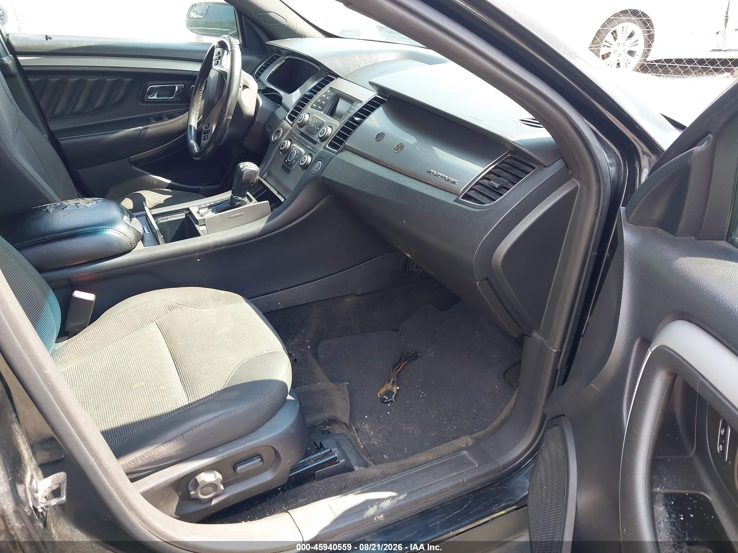 2015 Ford Taurus Sel Black vin: 1FAHP2E84FG182008