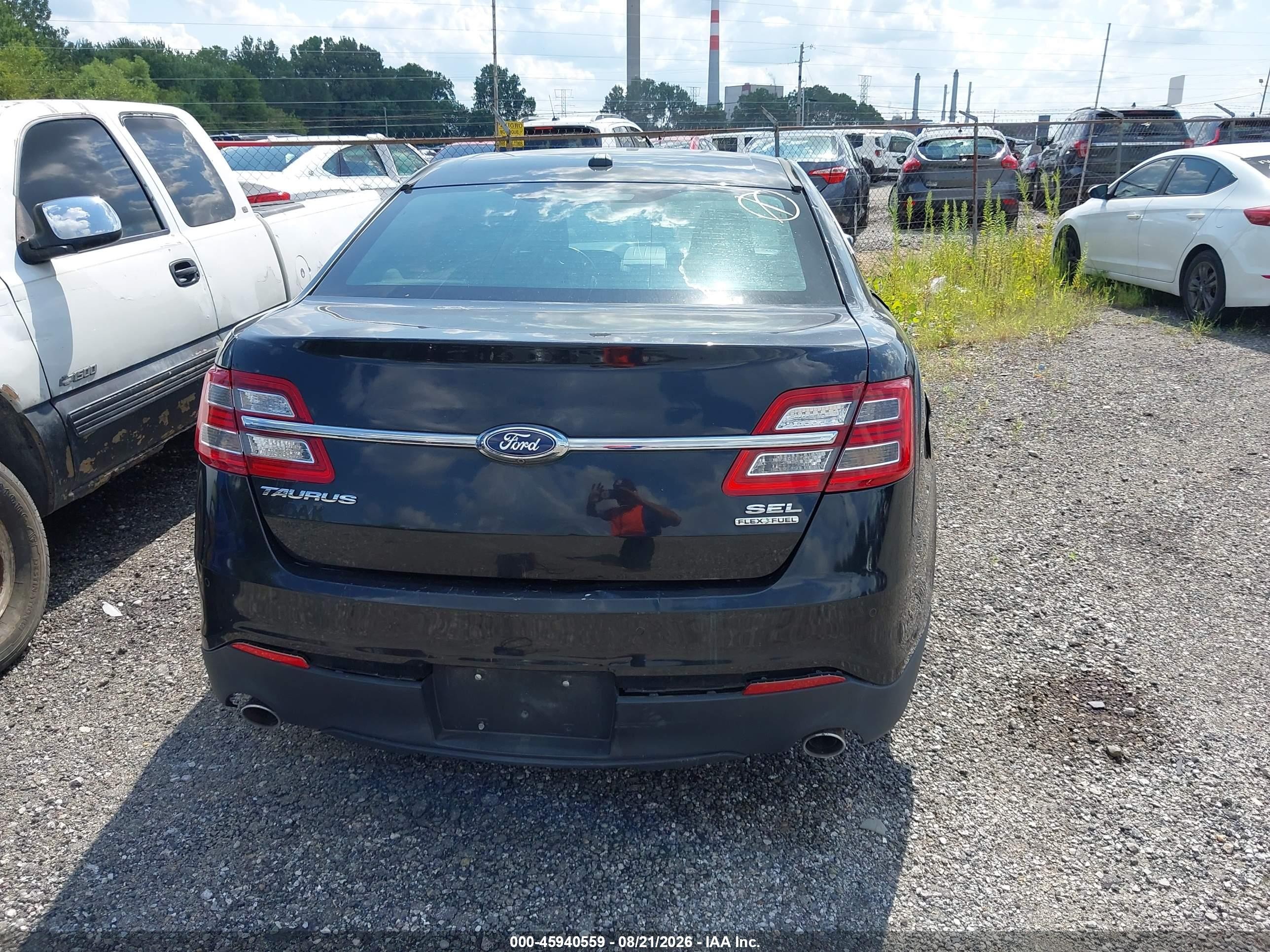 2015 Ford Taurus Sel Black vin: 1FAHP2E84FG182008