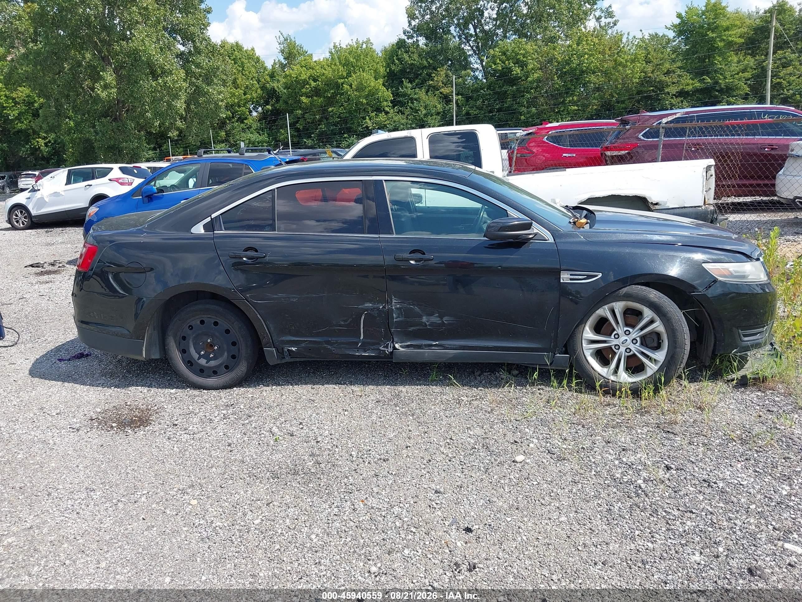 2015 Ford Taurus Sel Black vin: 1FAHP2E84FG182008