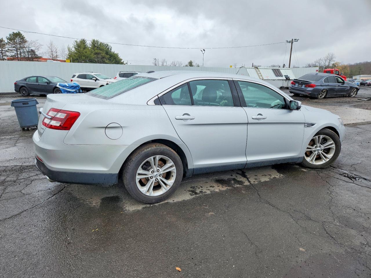 2015 Ford Taurus Sel Silver vin: 1FAHP2E84FG182297
