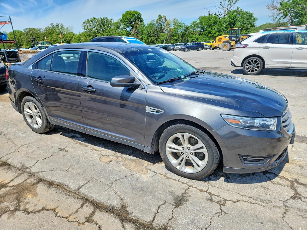 2015 Ford Taurus Sel Gray vin: 1FAHP2E84FG196085