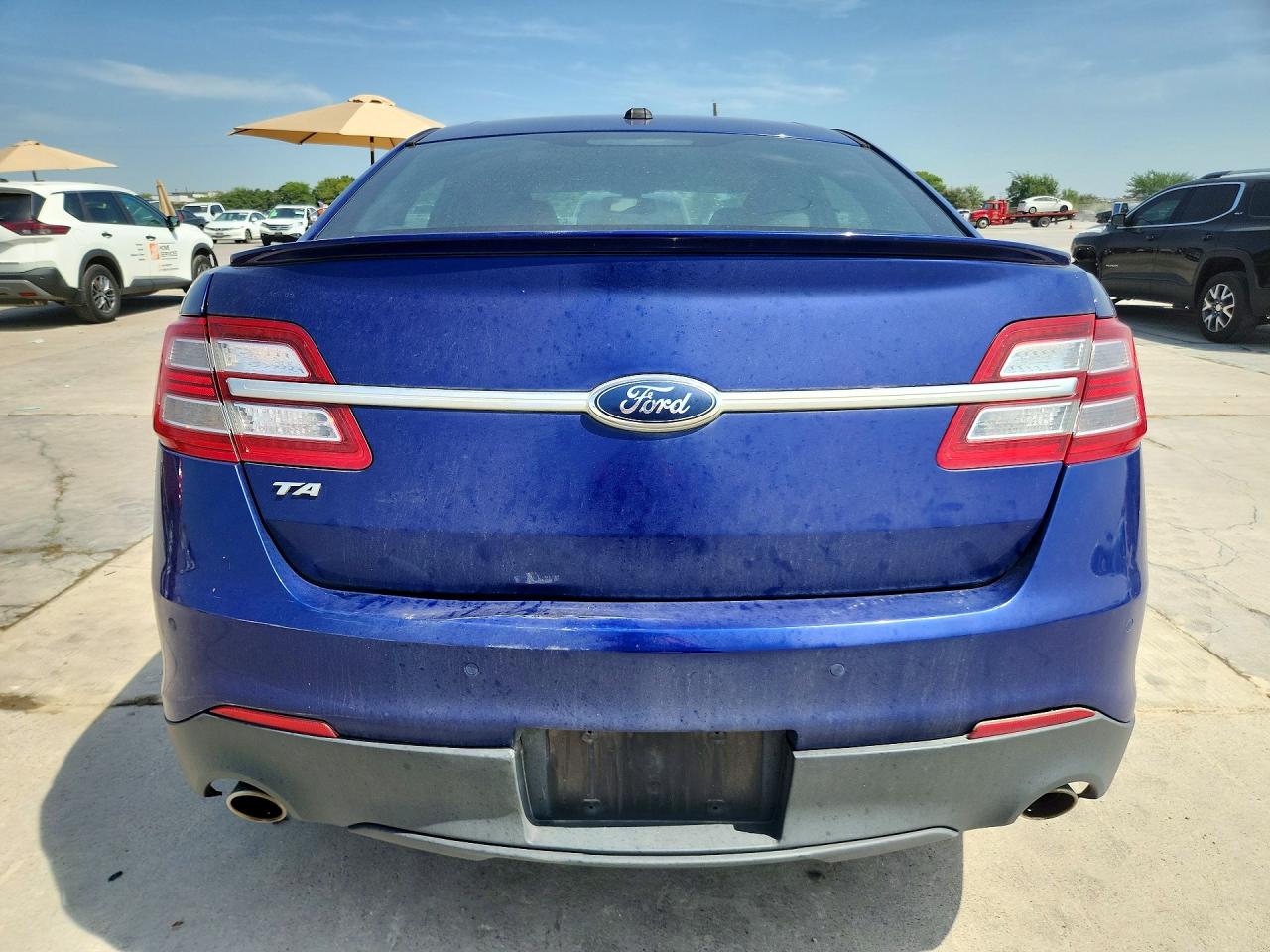 2013 Ford Taurus Sel Blue vin: 1FAHP2E85DG101417