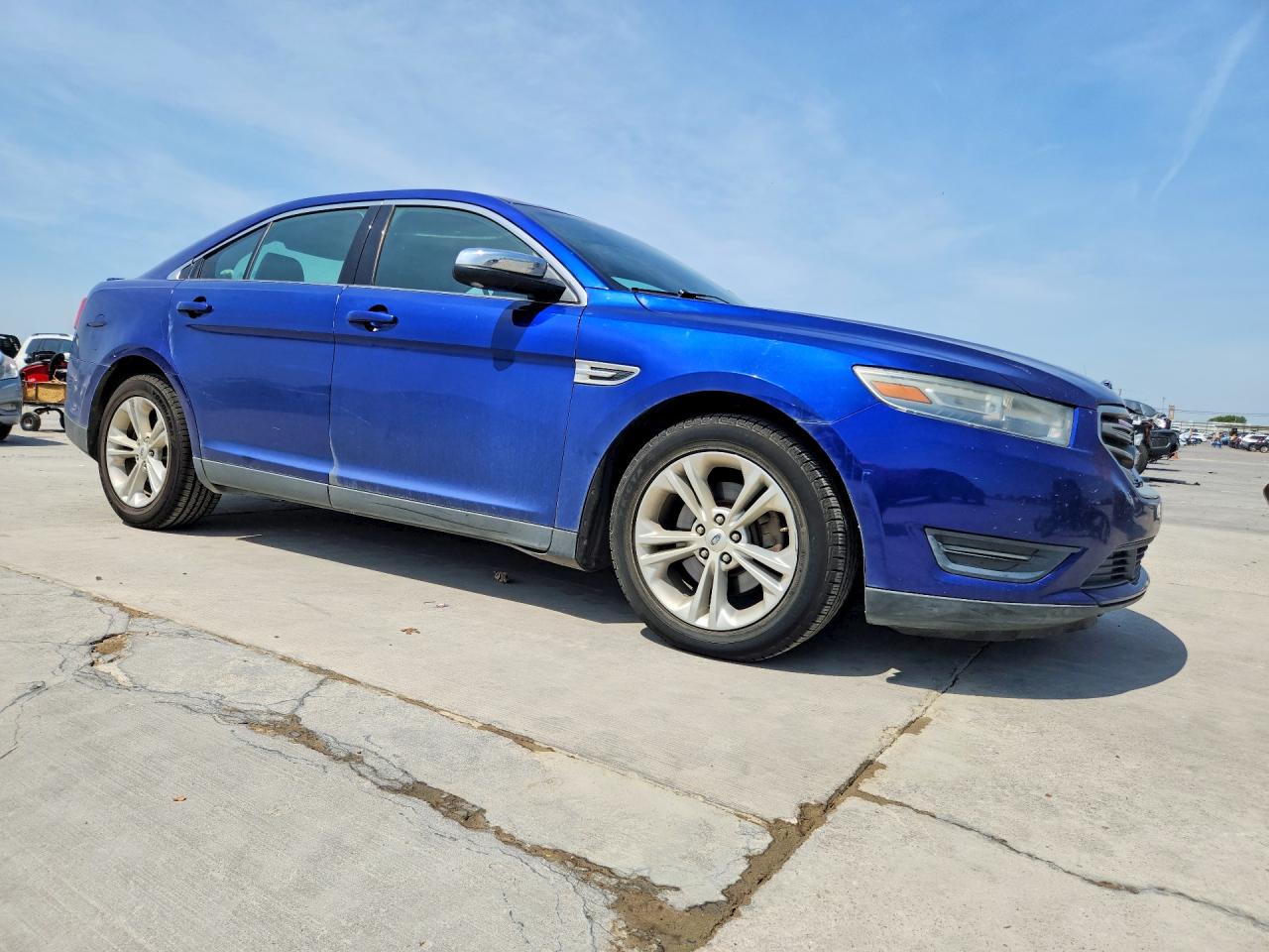 2013 Ford Taurus Sel Blue vin: 1FAHP2E85DG101417