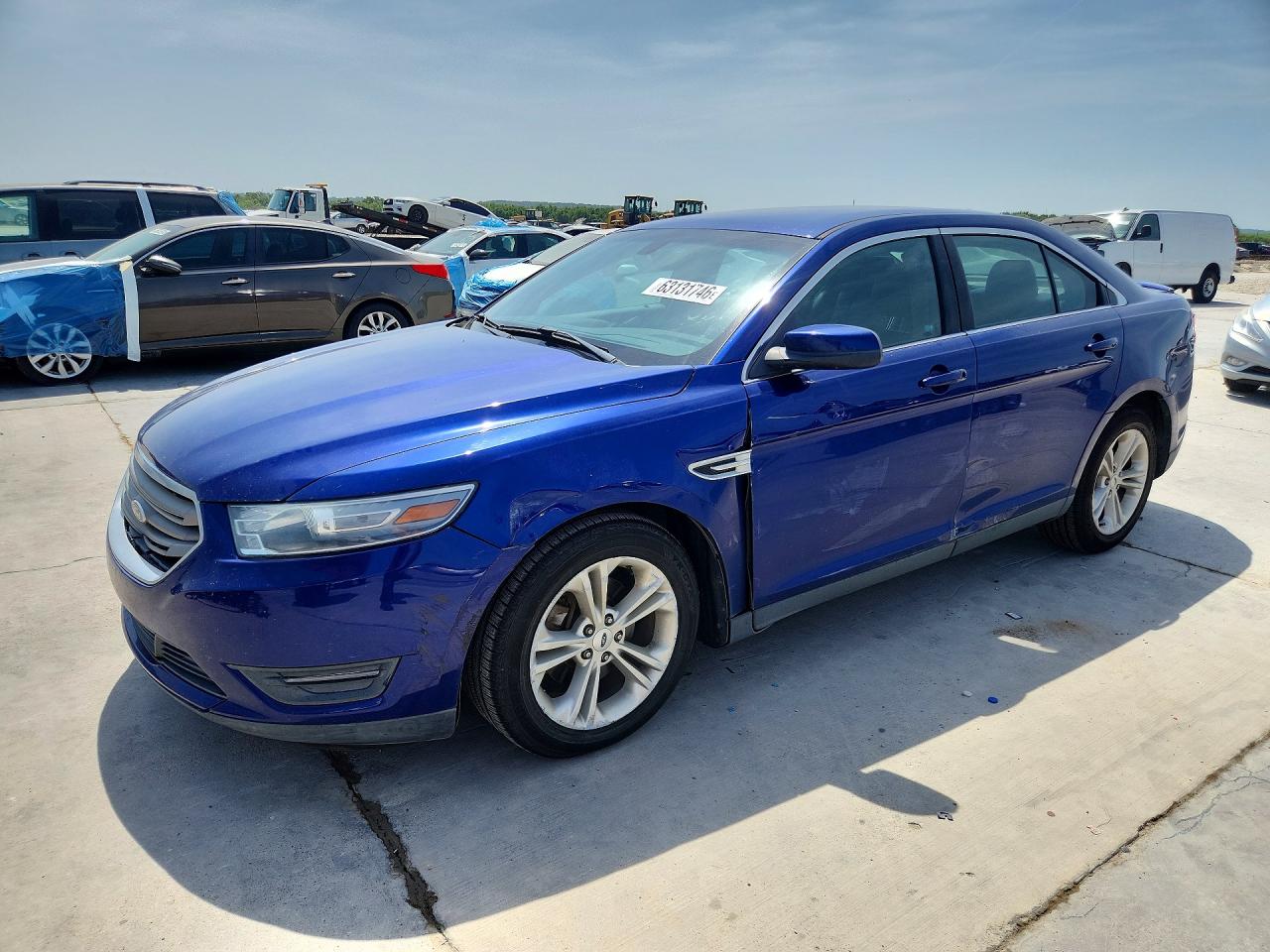 2013 Ford Taurus Sel Blue vin: 1FAHP2E85DG101417