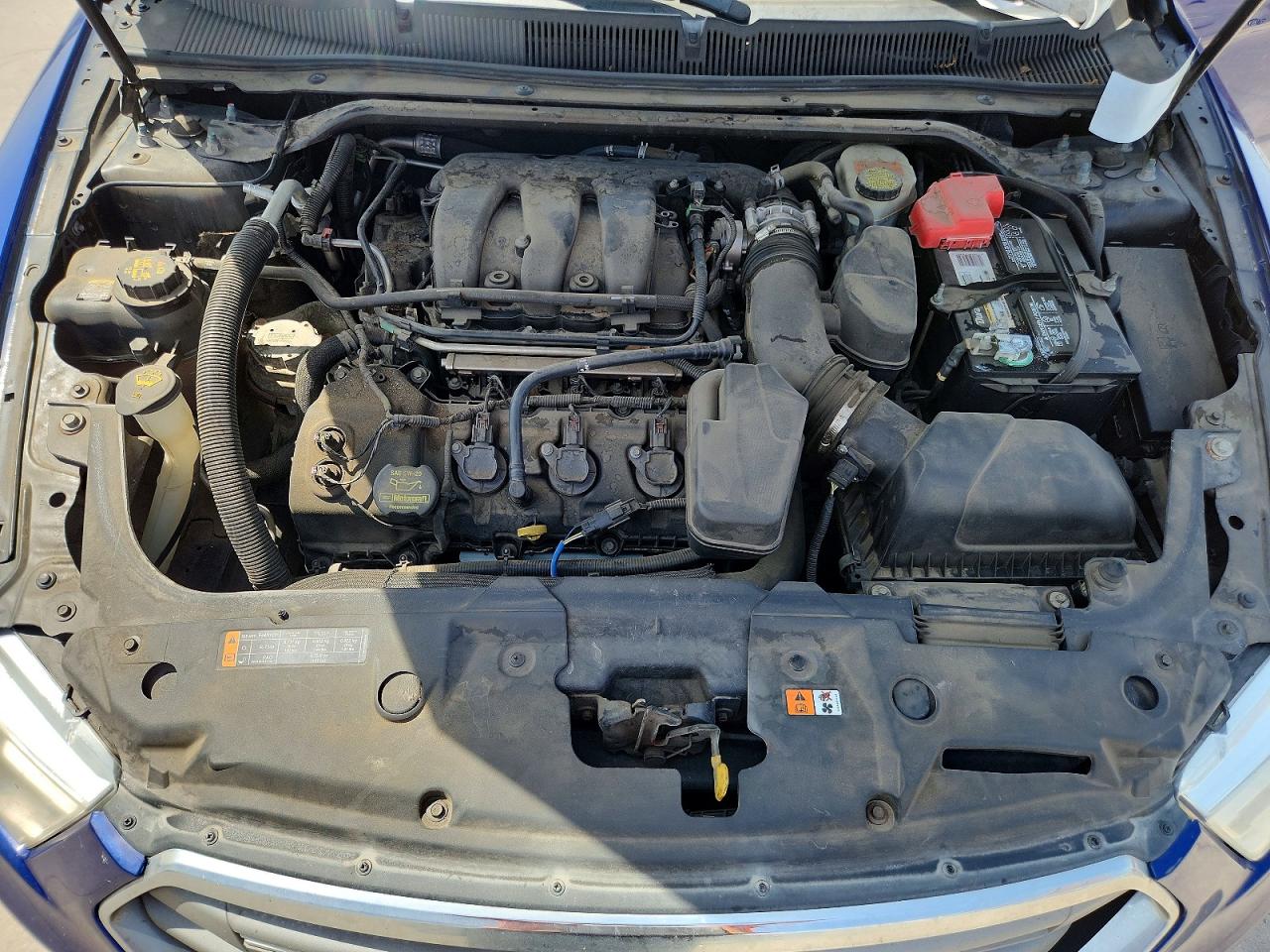 2013 Ford Taurus Sel Blue vin: 1FAHP2E85DG101417