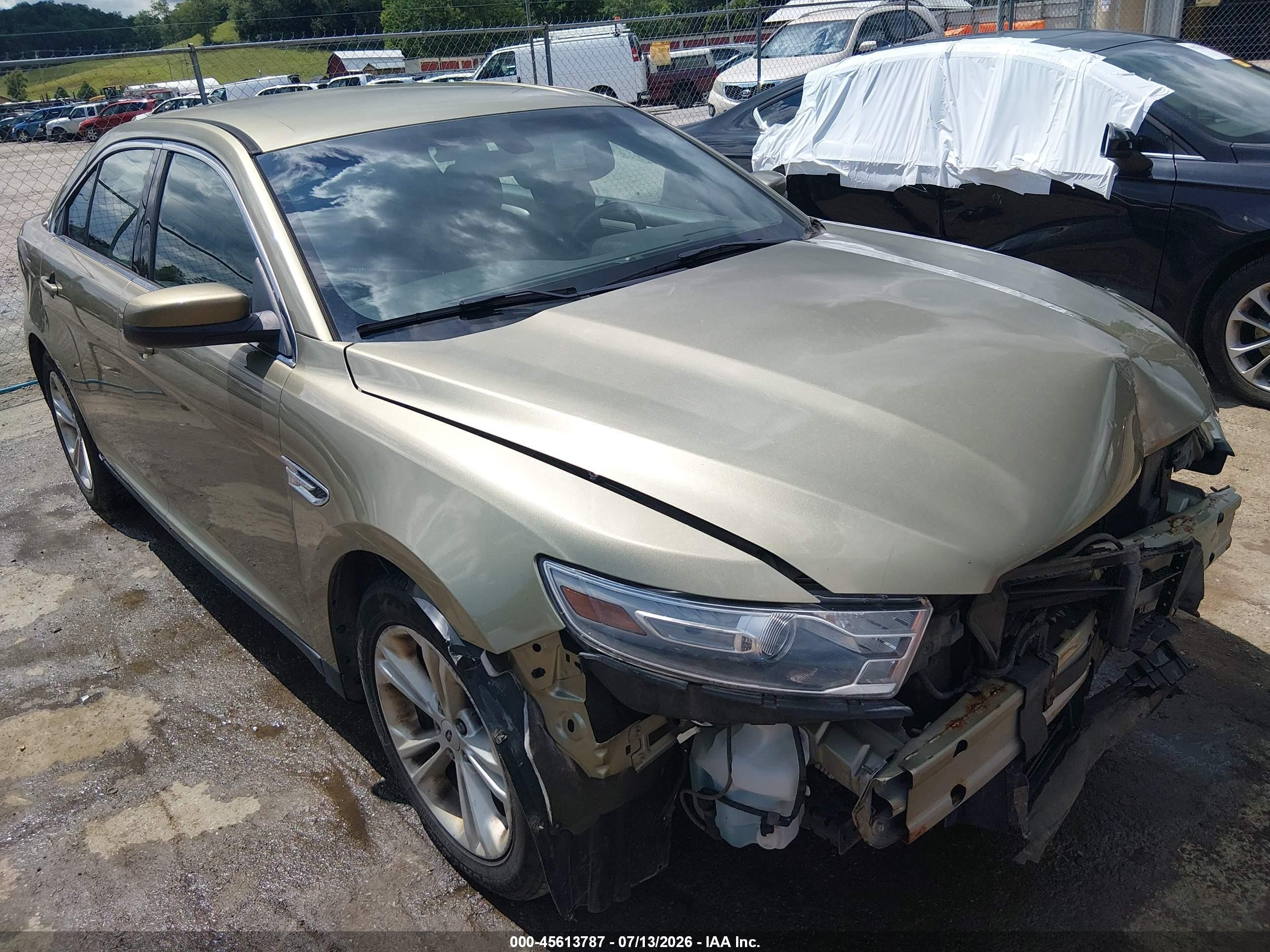 2013 Ford Taurus Sel Green vin: 1FAHP2E85DG121294