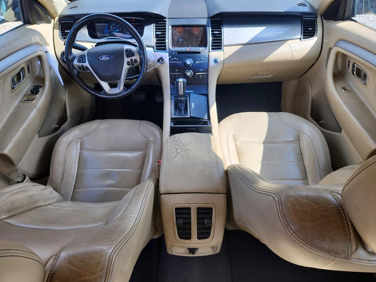 2013 Ford Taurus Sel Brown vin: 1FAHP2E85DG130738