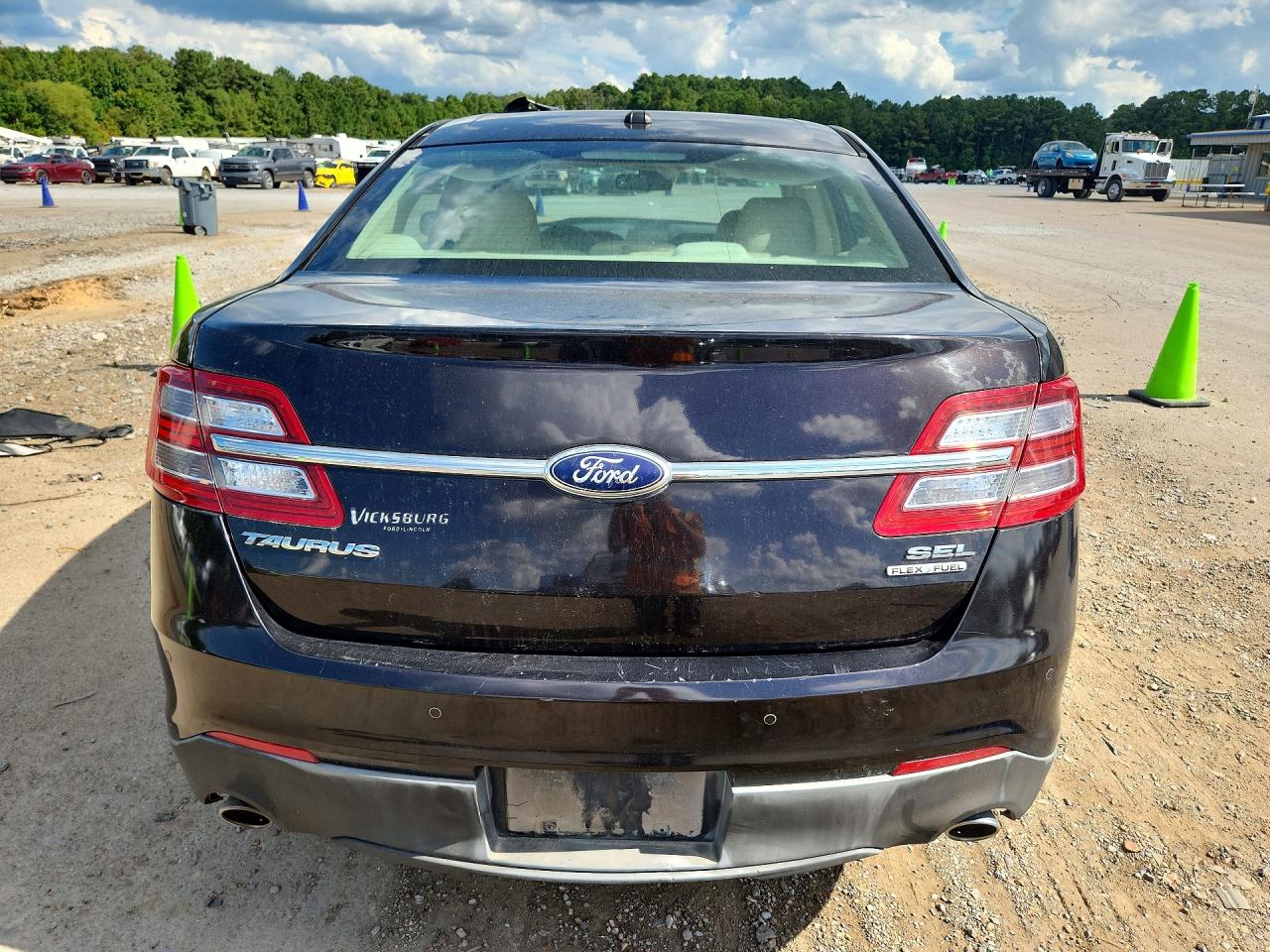 2013 Ford Taurus Sel Brown vin: 1FAHP2E85DG130738