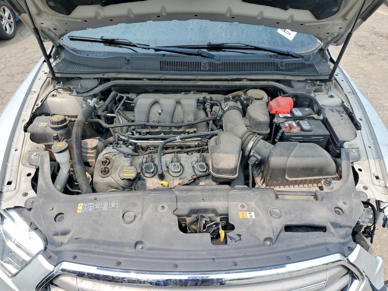 2013 Ford Taurus Sel Silver vin: 1FAHP2E85DG152156