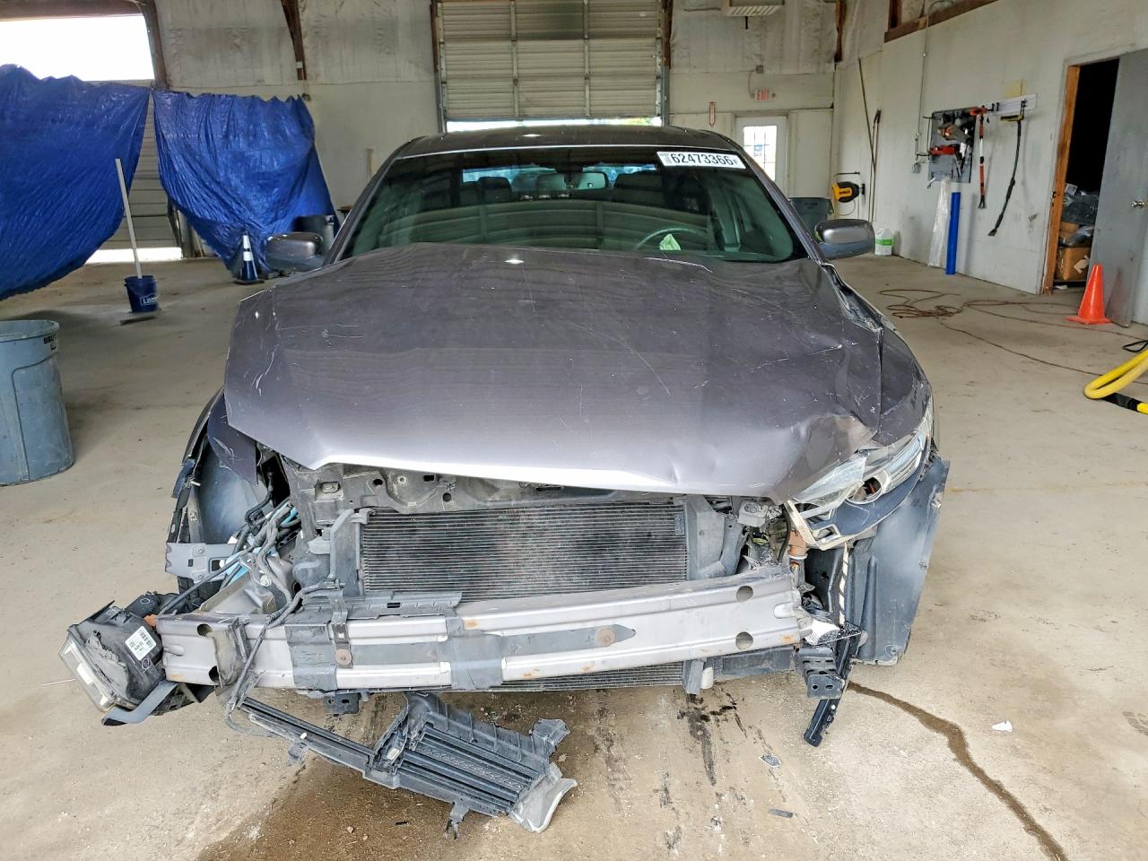 2013 Ford Taurus Sel Gray vin: 1FAHP2E85DG152450
