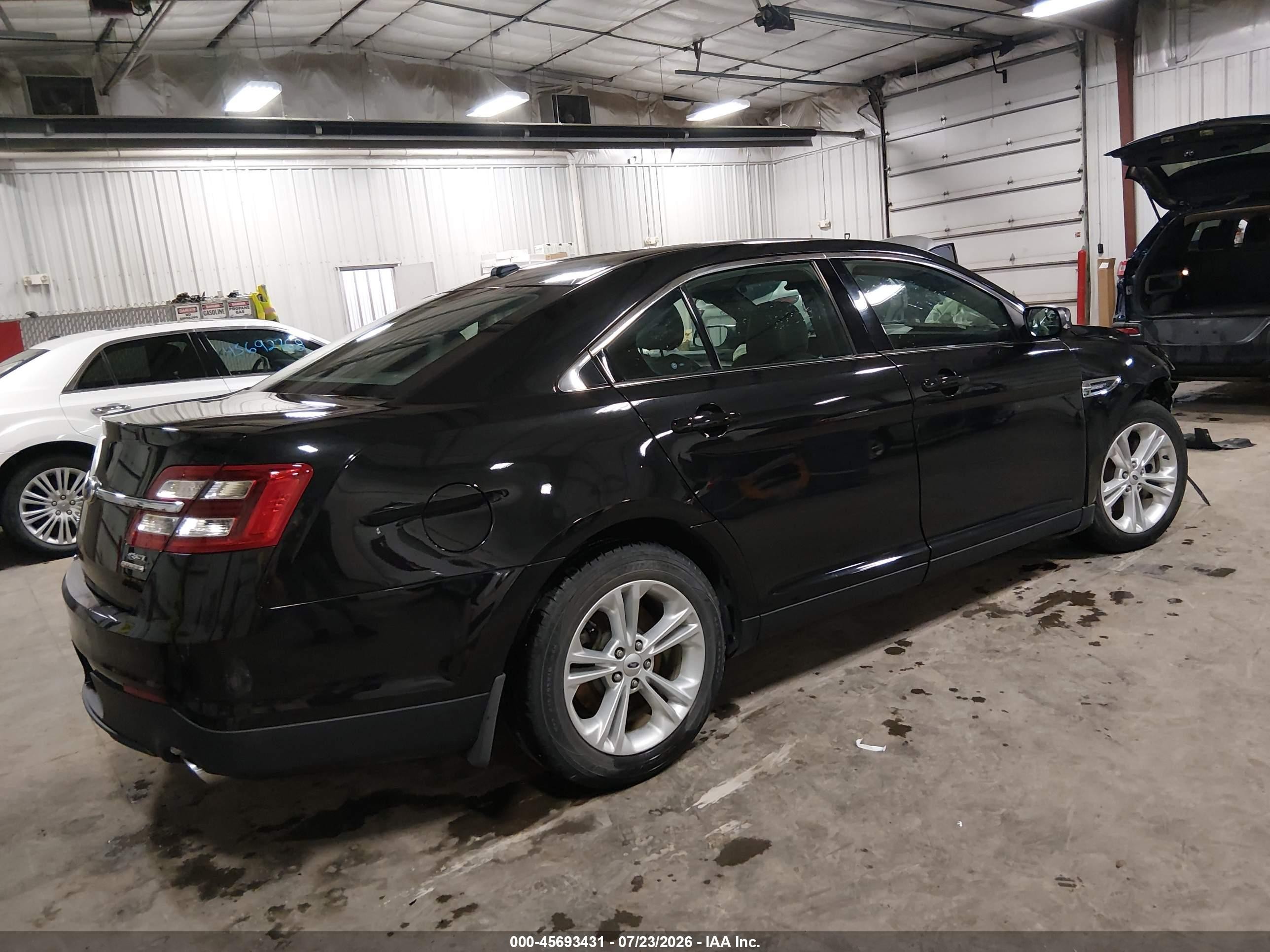 2013 Ford Taurus Sel Black vin: 1FAHP2E85DG154165