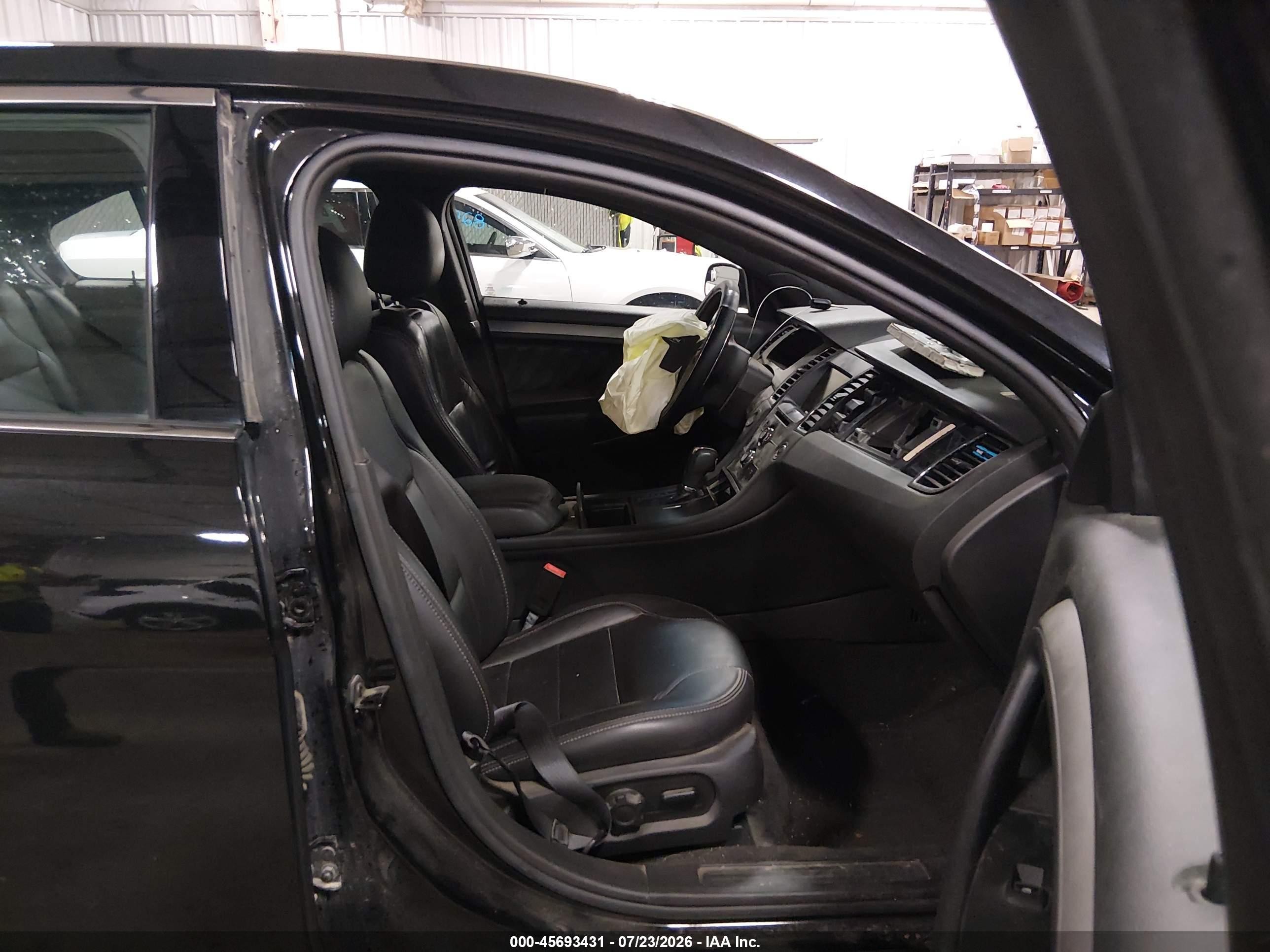 2013 Ford Taurus Sel Black vin: 1FAHP2E85DG154165