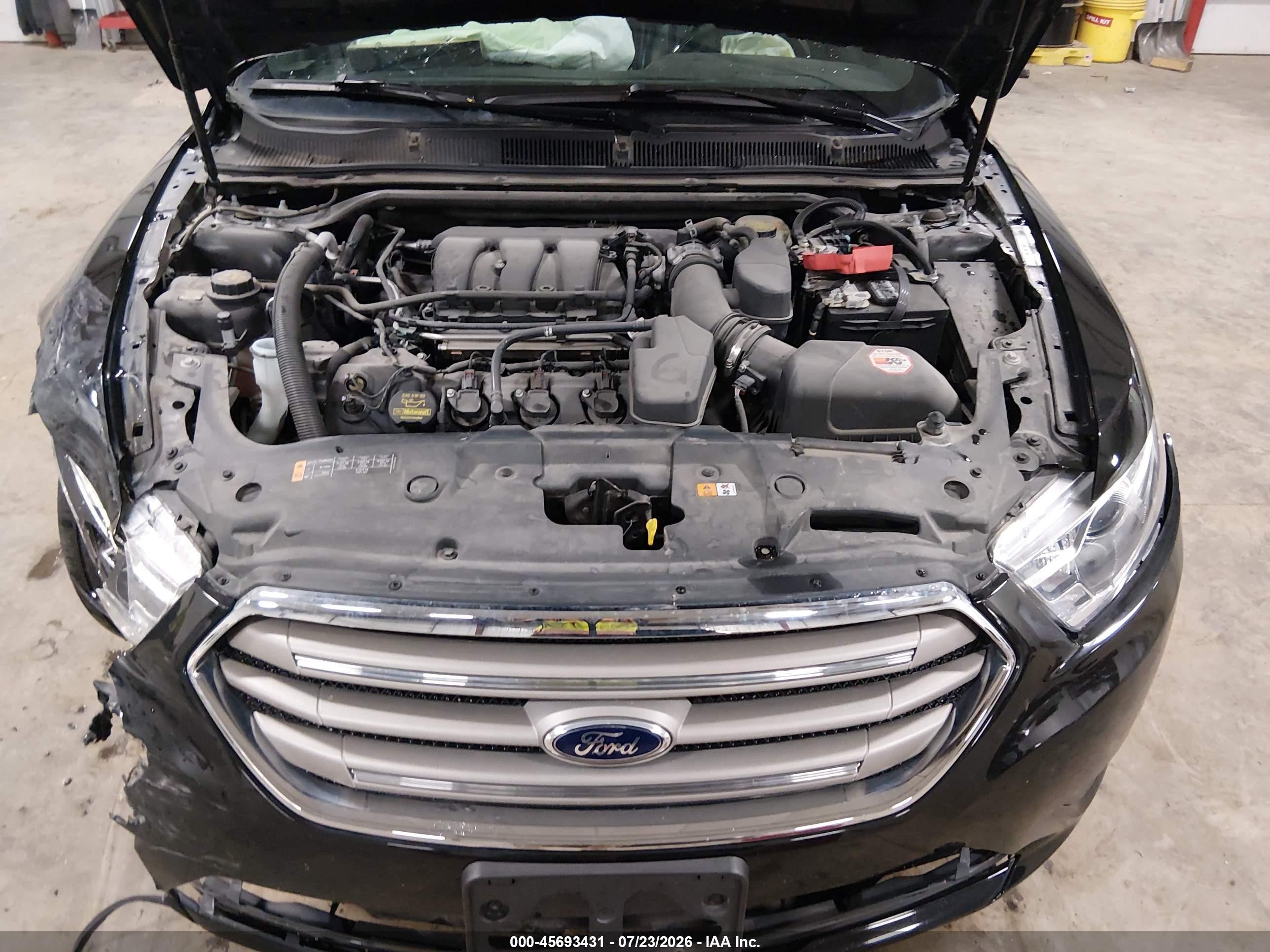 2013 Ford Taurus Sel Black vin: 1FAHP2E85DG154165