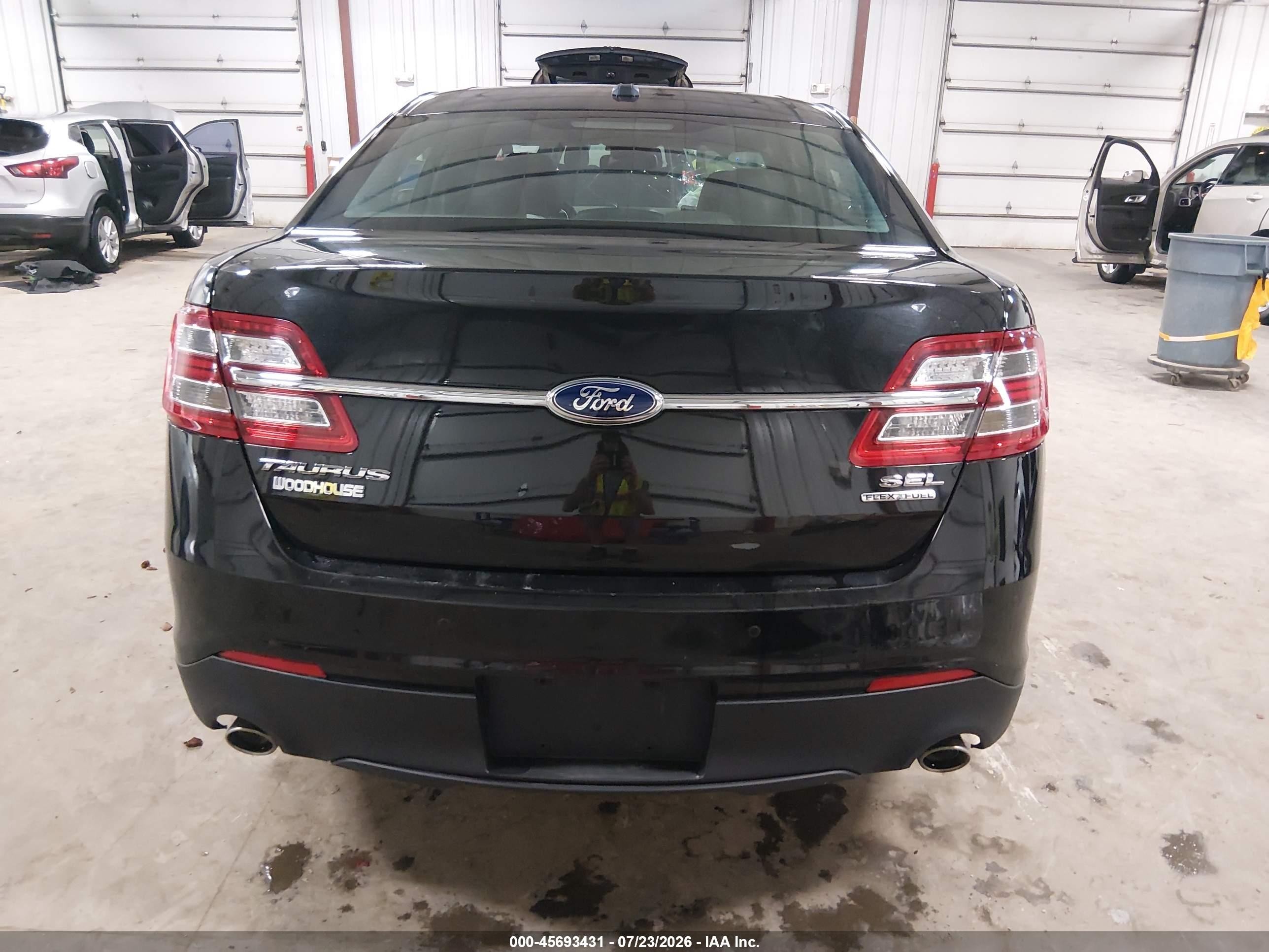 2013 Ford Taurus Sel Black vin: 1FAHP2E85DG154165