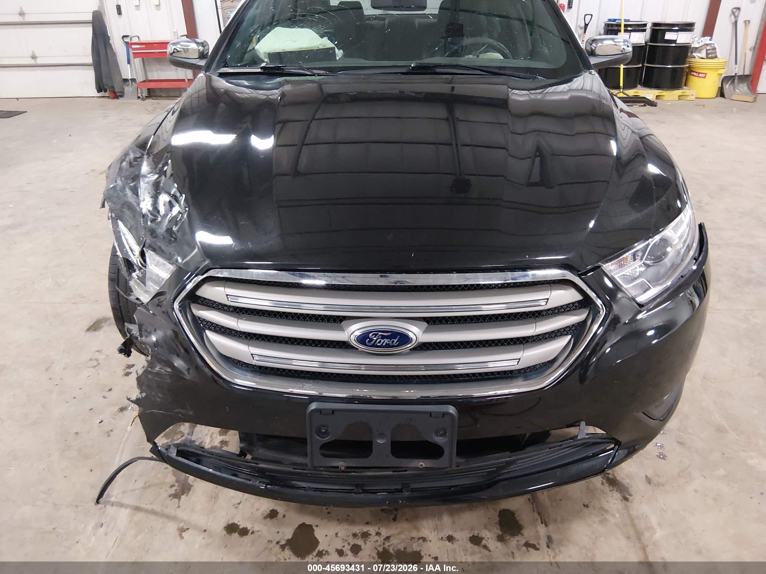 2013 Ford Taurus Sel Black vin: 1FAHP2E85DG154165