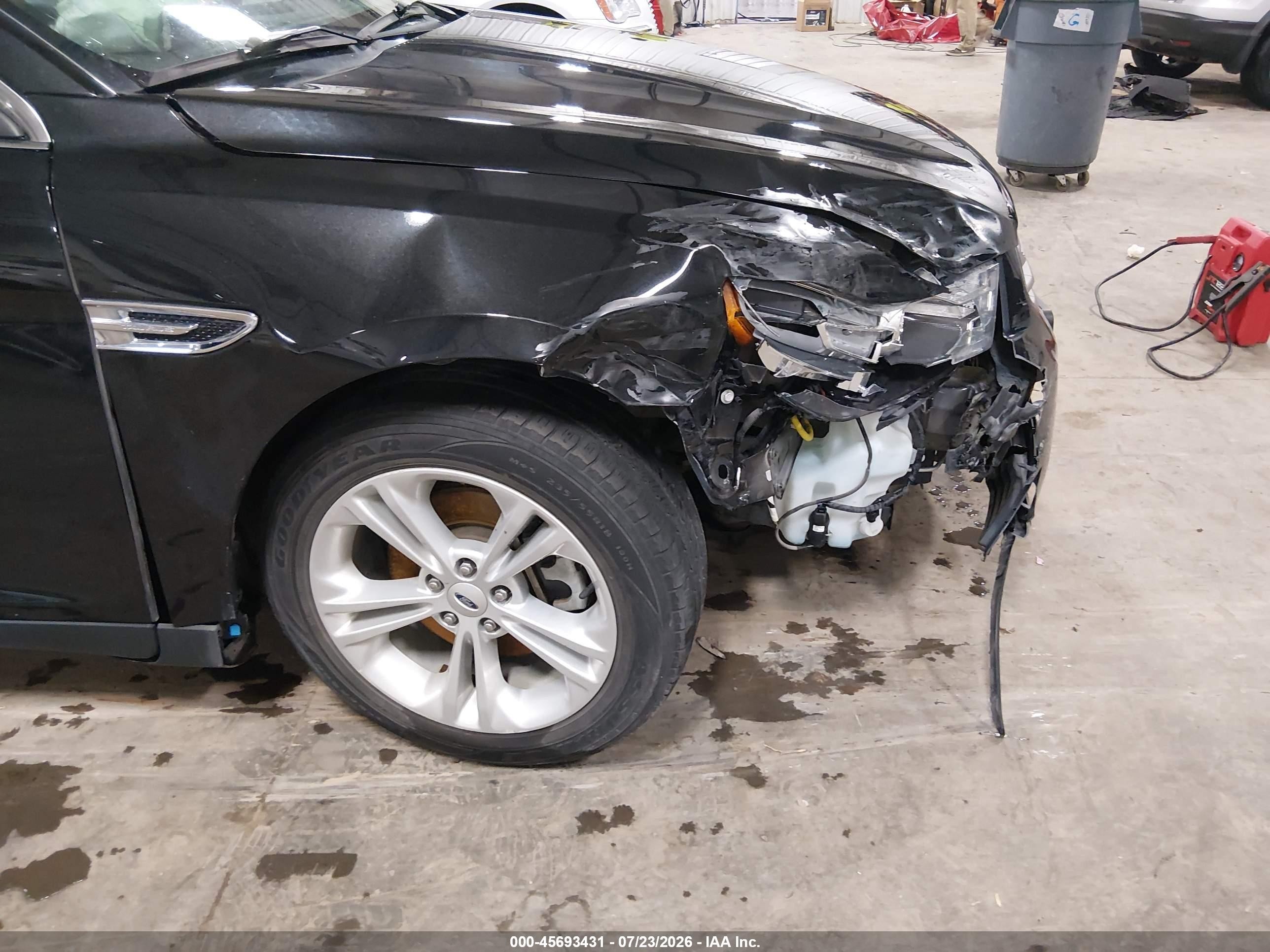 2013 Ford Taurus Sel Black vin: 1FAHP2E85DG154165