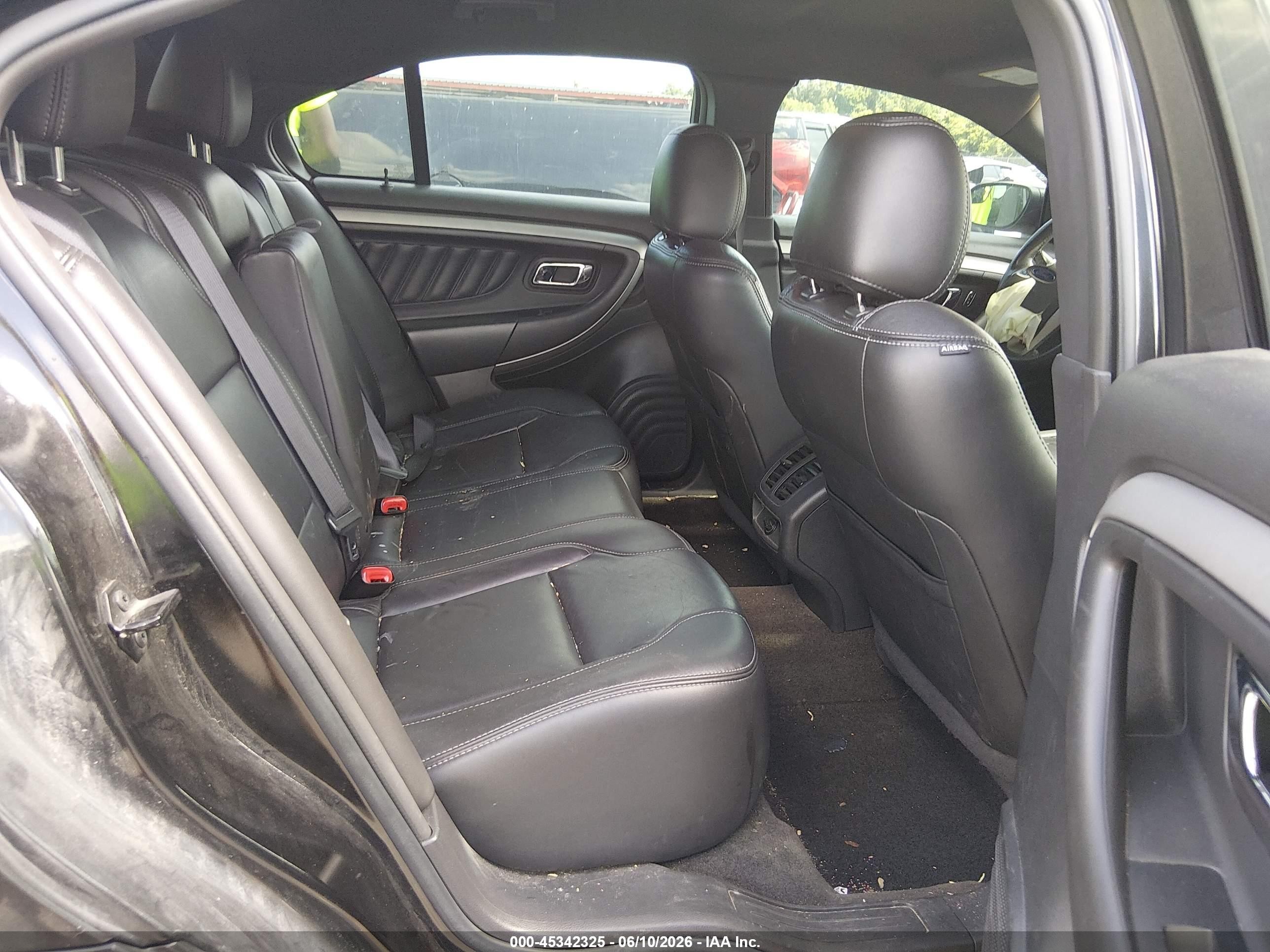 2013 Ford Taurus Sel Black vin: 1FAHP2E85DG179888