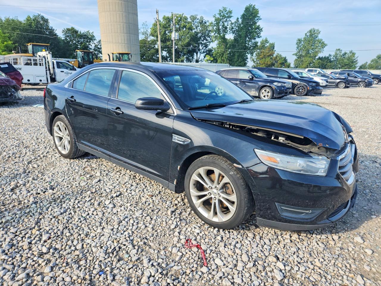 2013 Ford Taurus Sel Black vin: 1FAHP2E85DG180488