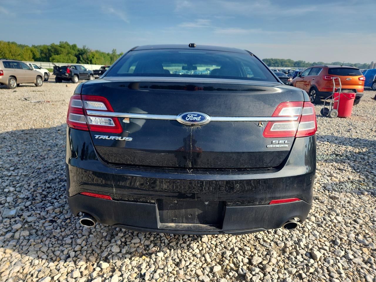 2013 Ford Taurus Sel Black vin: 1FAHP2E85DG180488