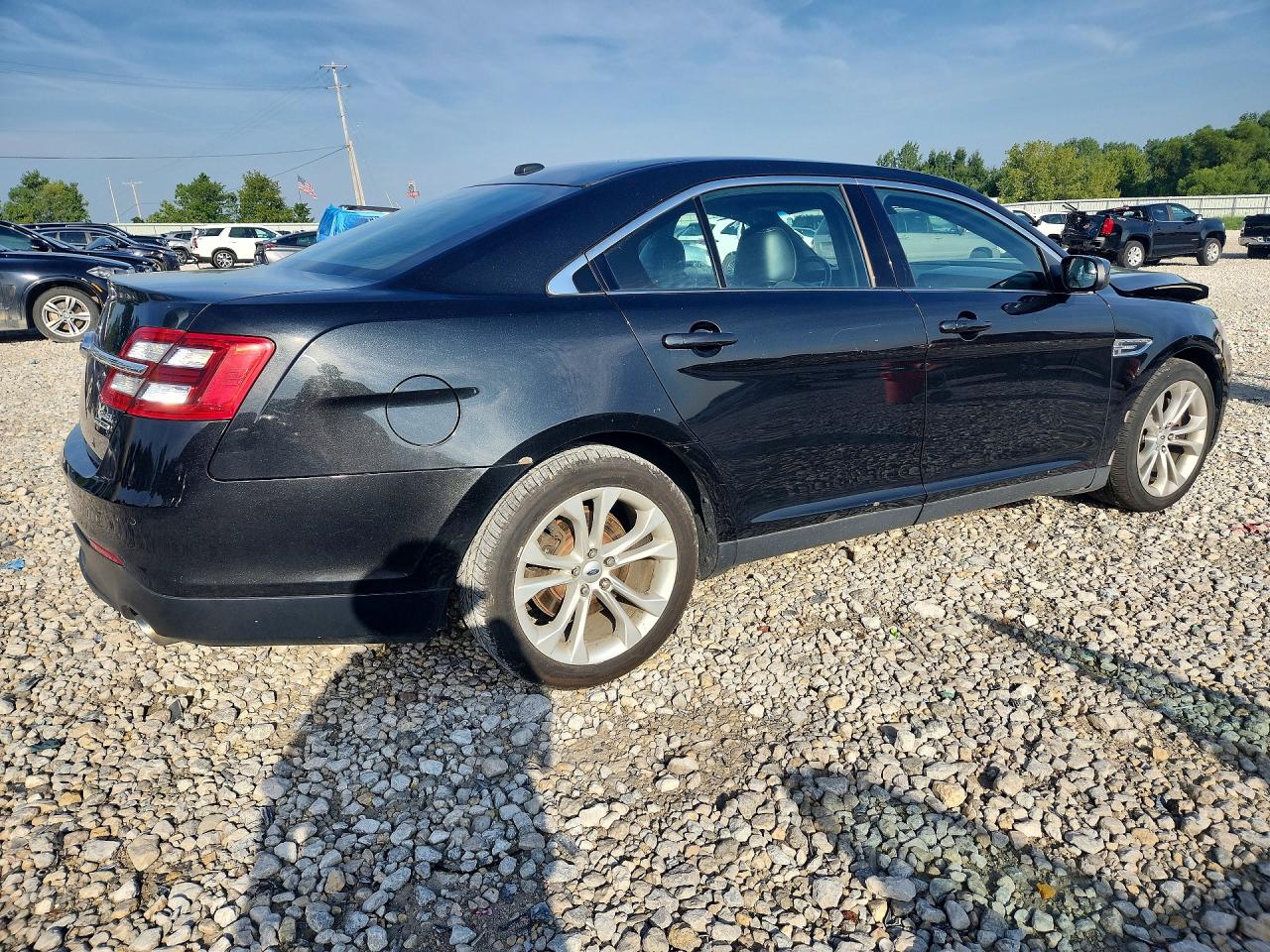 2013 Ford Taurus Sel Black vin: 1FAHP2E85DG180488
