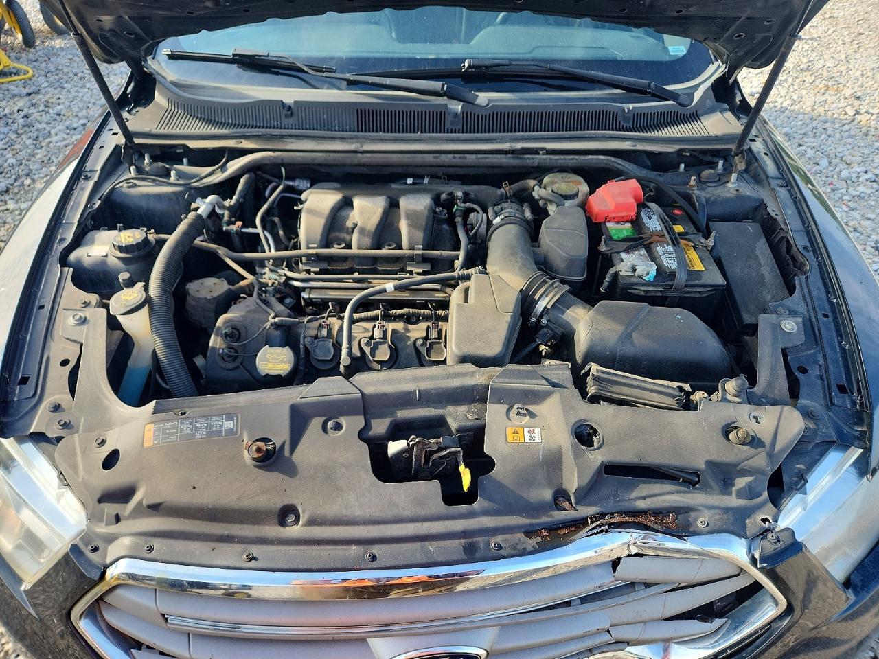 2013 Ford Taurus Sel Black vin: 1FAHP2E85DG180488