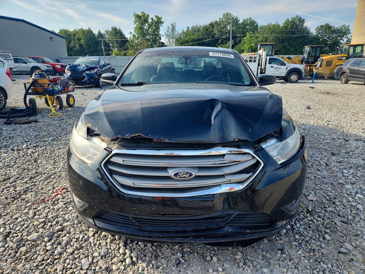 2013 Ford Taurus Sel Black vin: 1FAHP2E85DG180488