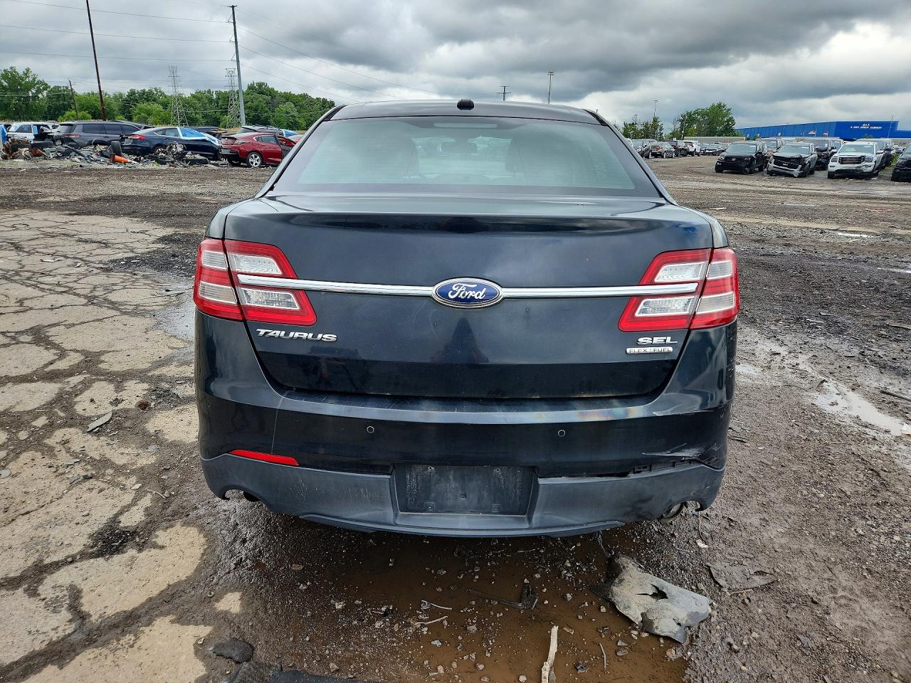 2013 Ford Taurus Sel Black vin: 1FAHP2E85DG211898