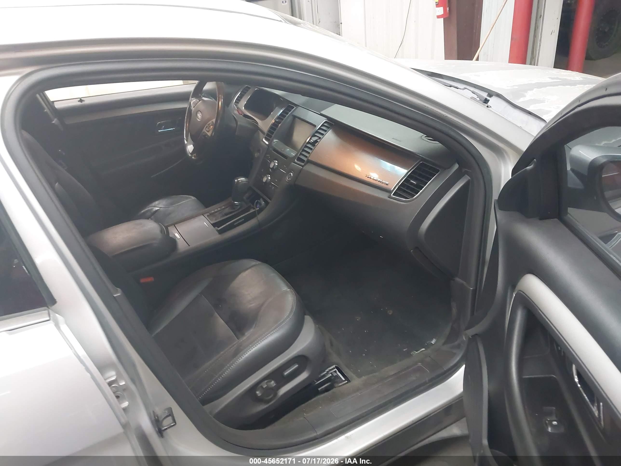 2013 Ford Taurus Sel Gray vin: 1FAHP2E85DG221508