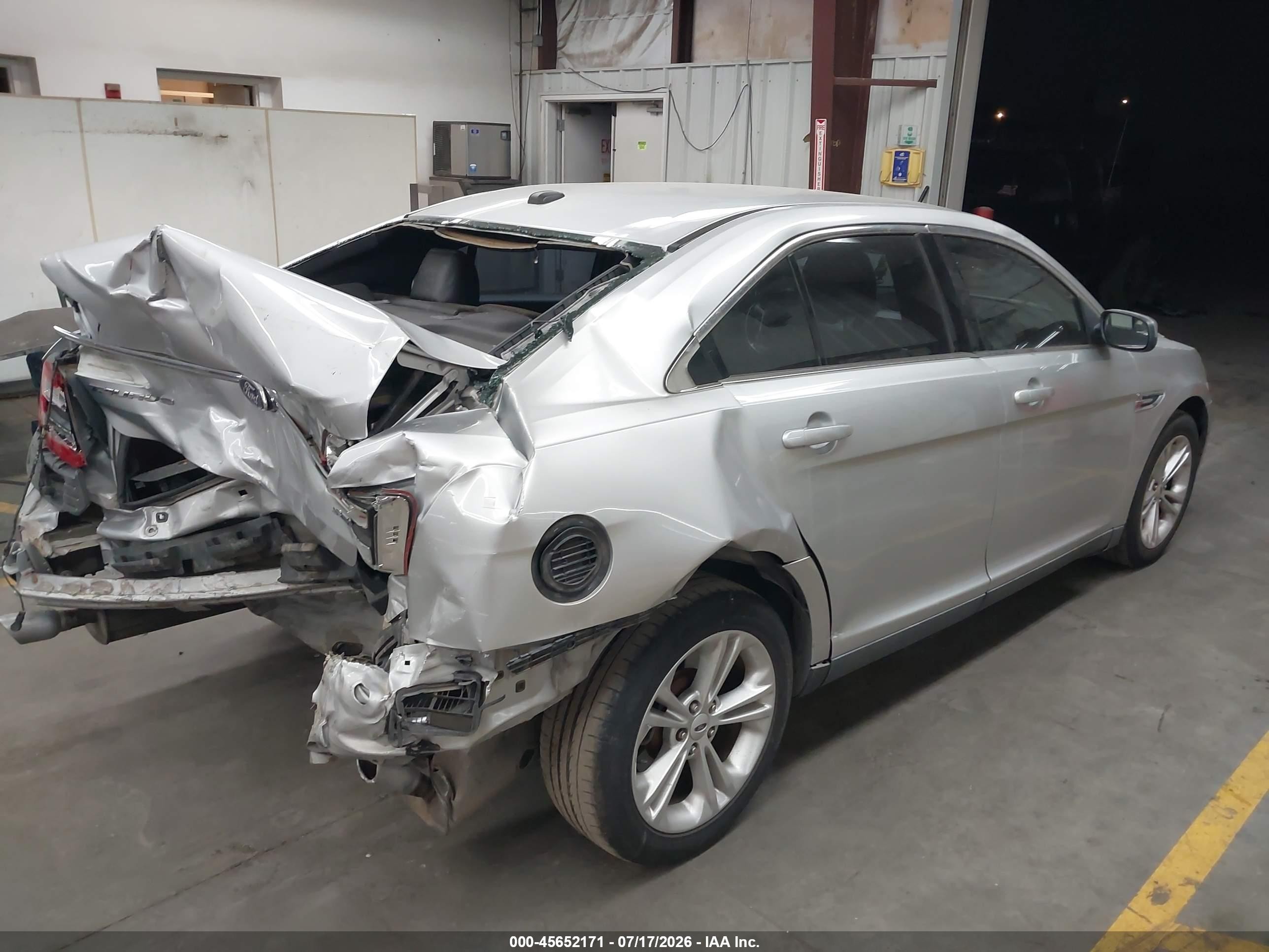 2013 Ford Taurus Sel Gray vin: 1FAHP2E85DG221508