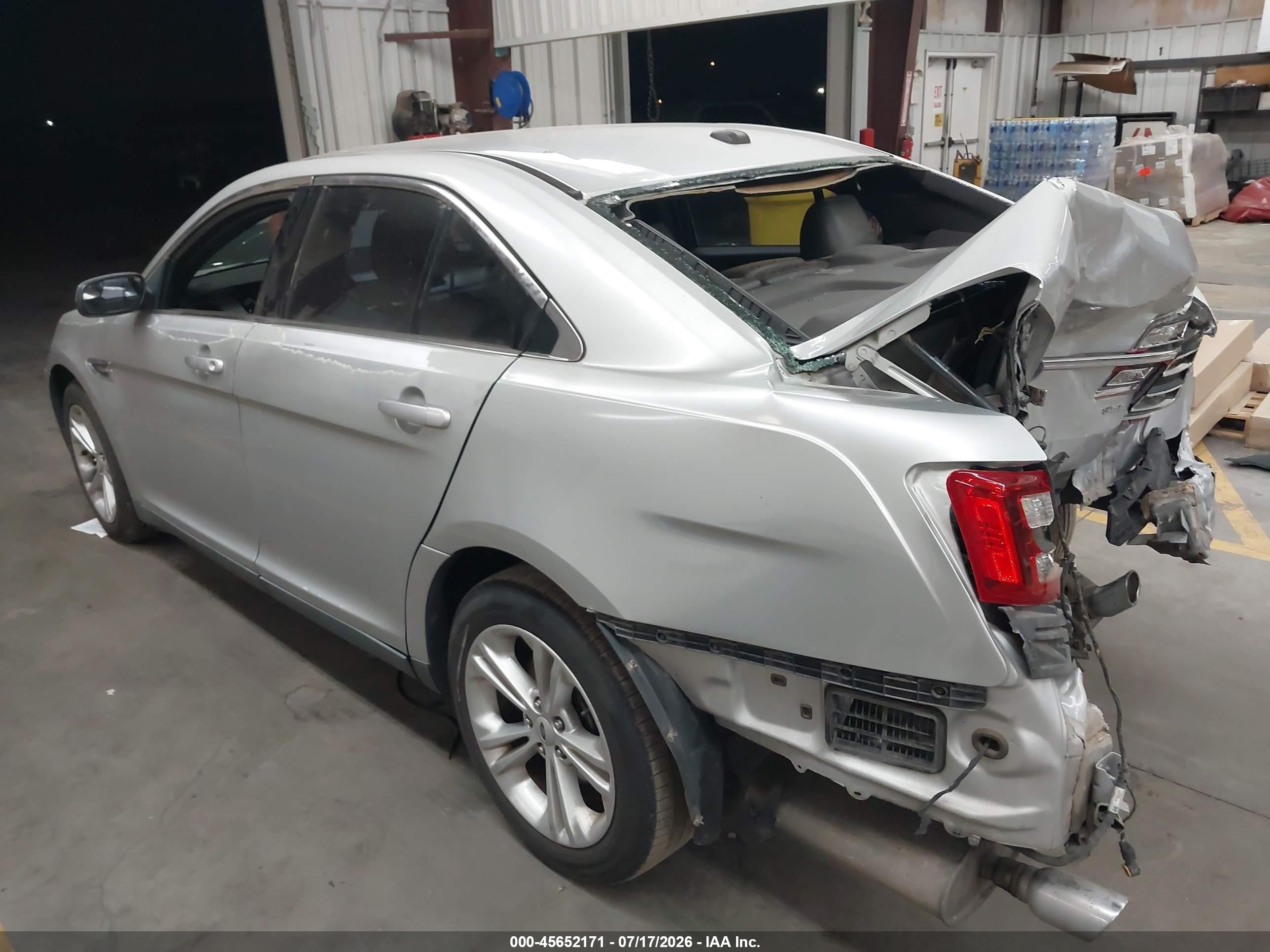 2013 Ford Taurus Sel Gray vin: 1FAHP2E85DG221508