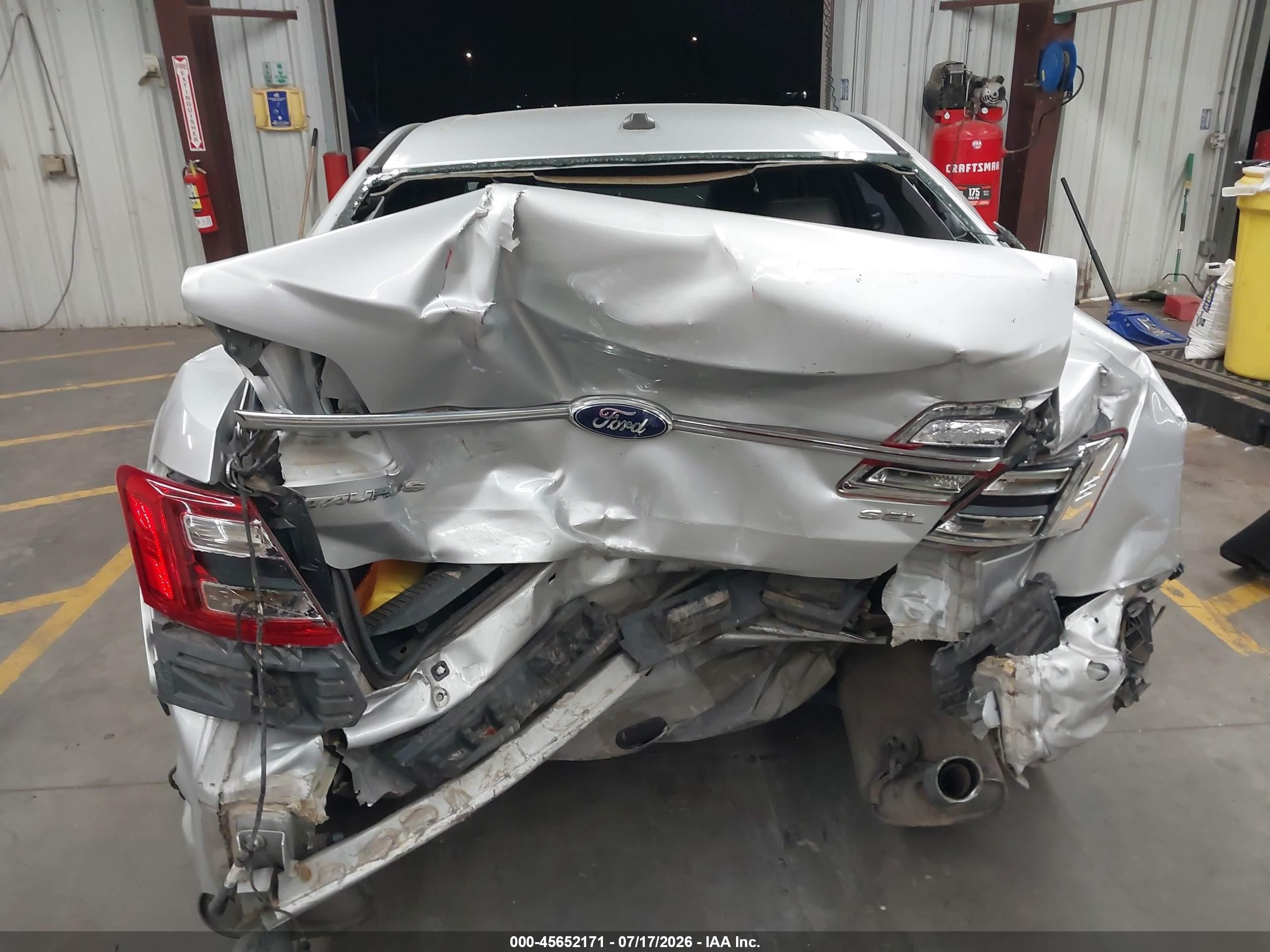 2013 Ford Taurus Sel Gray vin: 1FAHP2E85DG221508