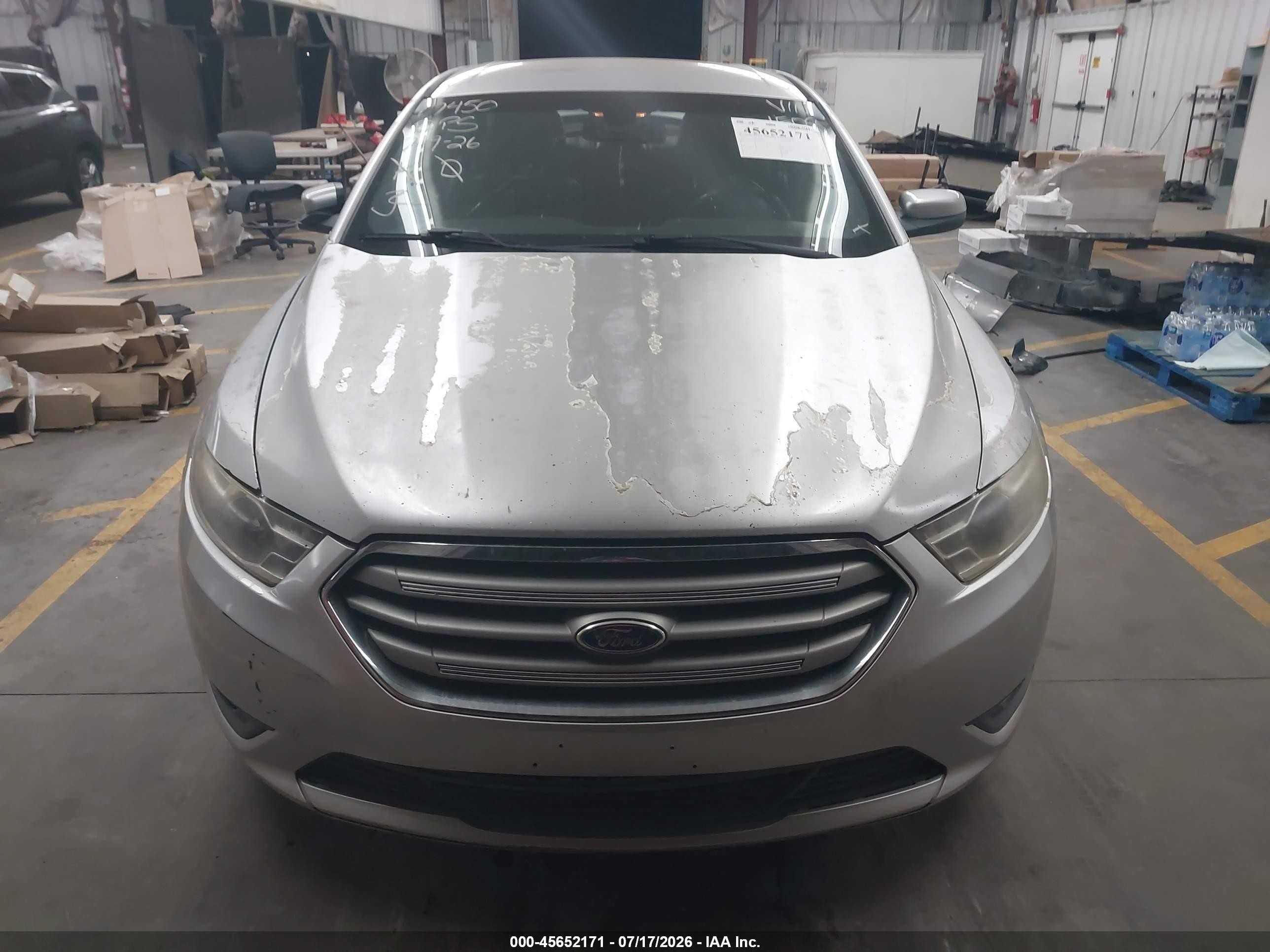 2013 Ford Taurus Sel Gray vin: 1FAHP2E85DG221508