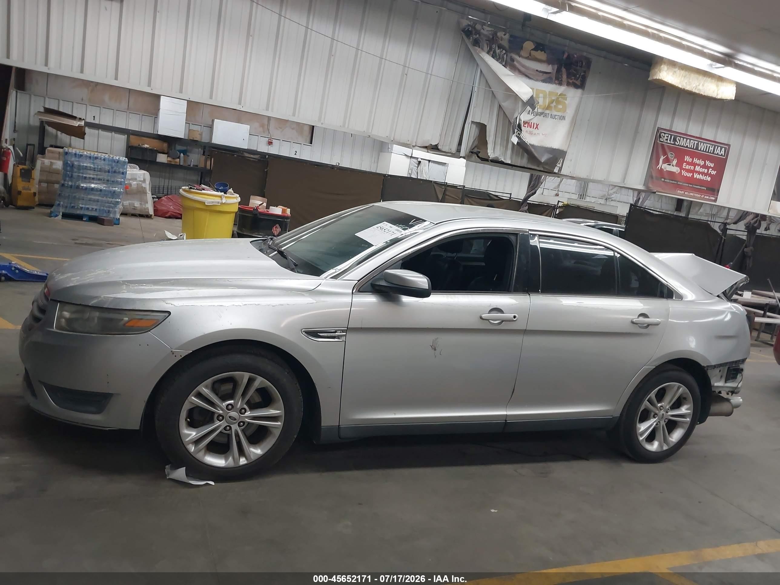 2013 Ford Taurus Sel Gray vin: 1FAHP2E85DG221508