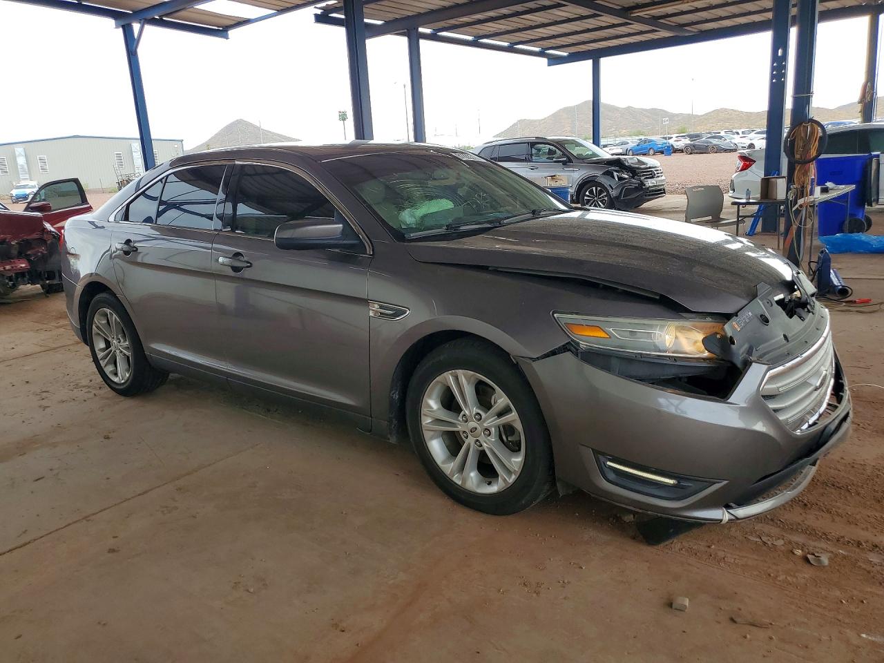 2014 Ford Taurus Sel Серый vin: 1FAHP2E85EG100818