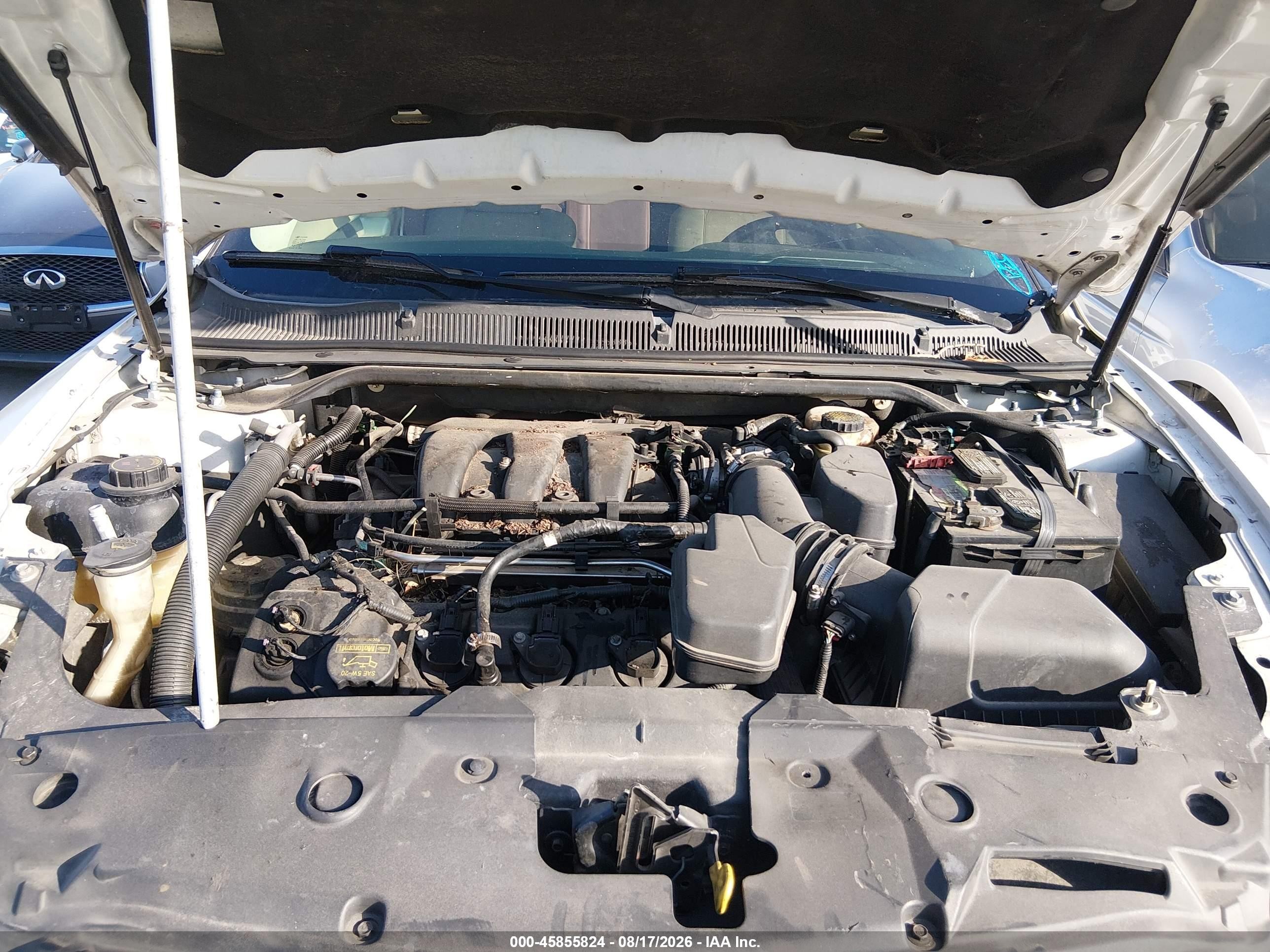 2014 Ford Taurus Sel White vin: 1FAHP2E85EG137531