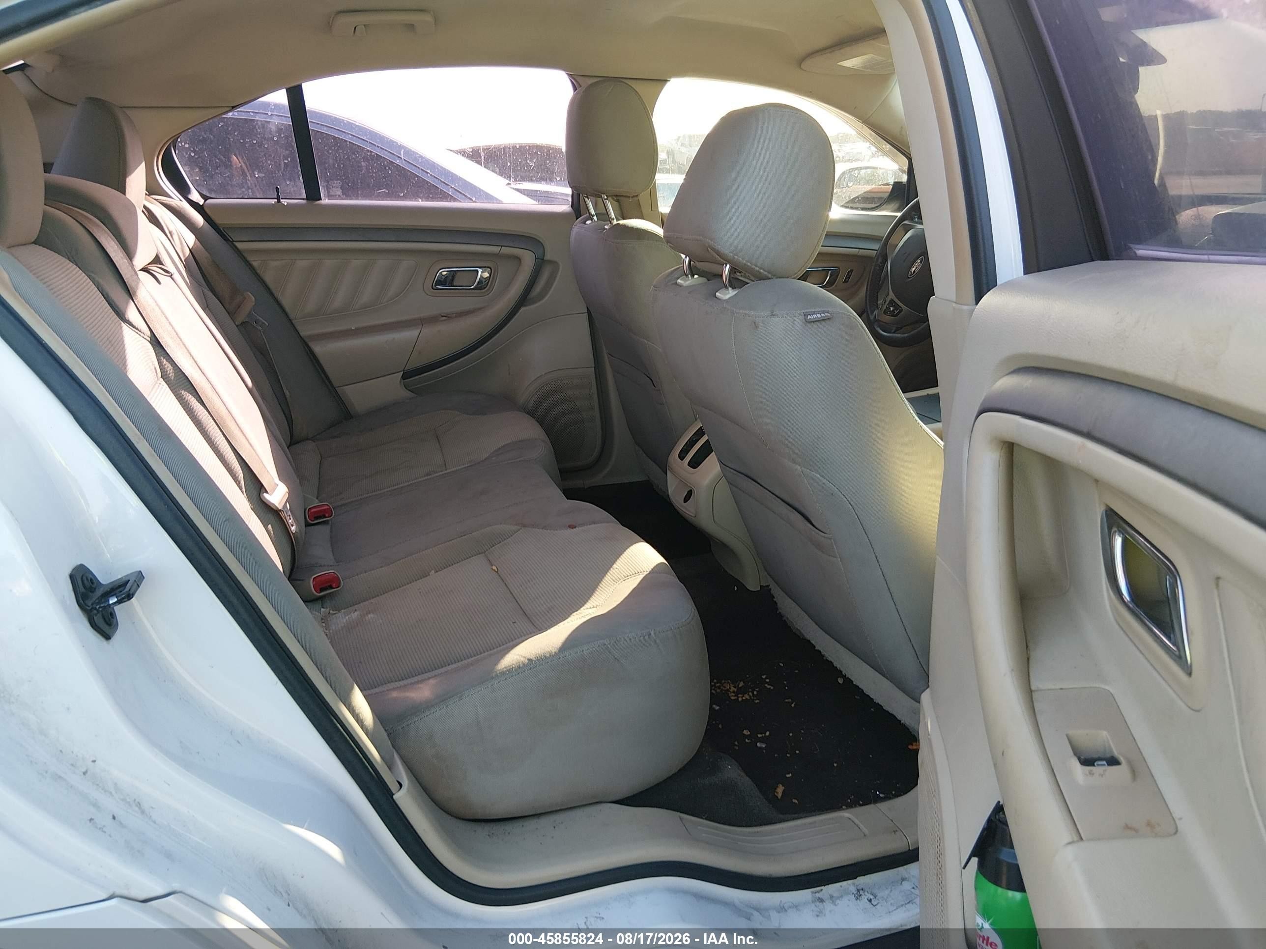 2014 Ford Taurus Sel White vin: 1FAHP2E85EG137531