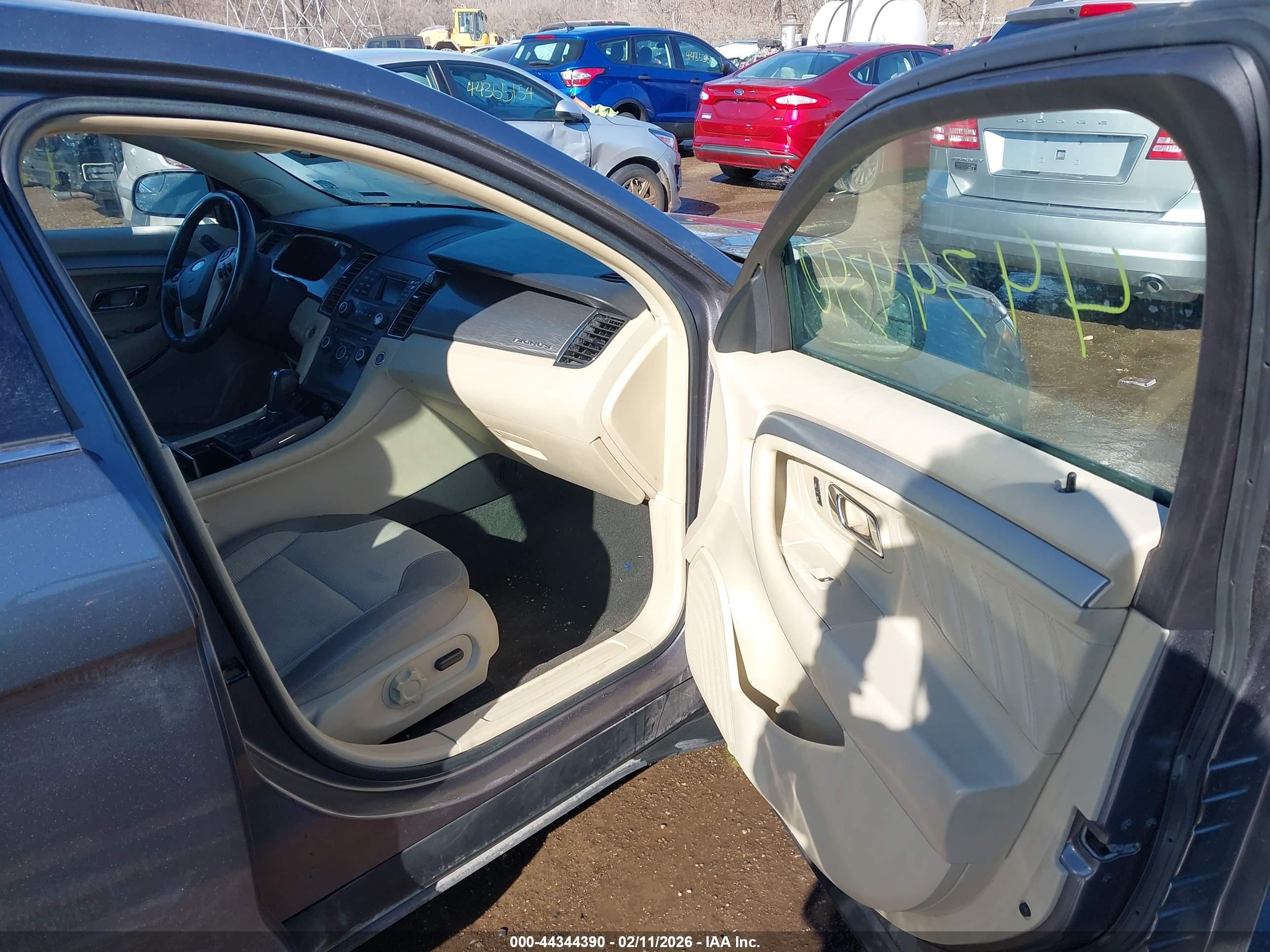 2014 Ford Taurus Sel Серый vin: 1FAHP2E85EG138470