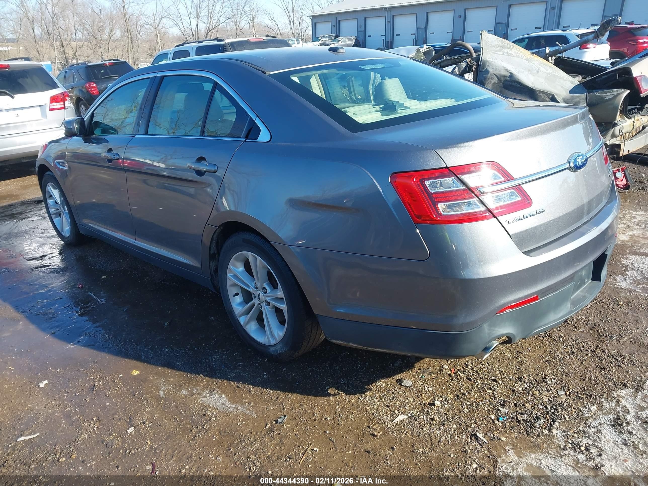 2014 Ford Taurus Sel Серый vin: 1FAHP2E85EG138470