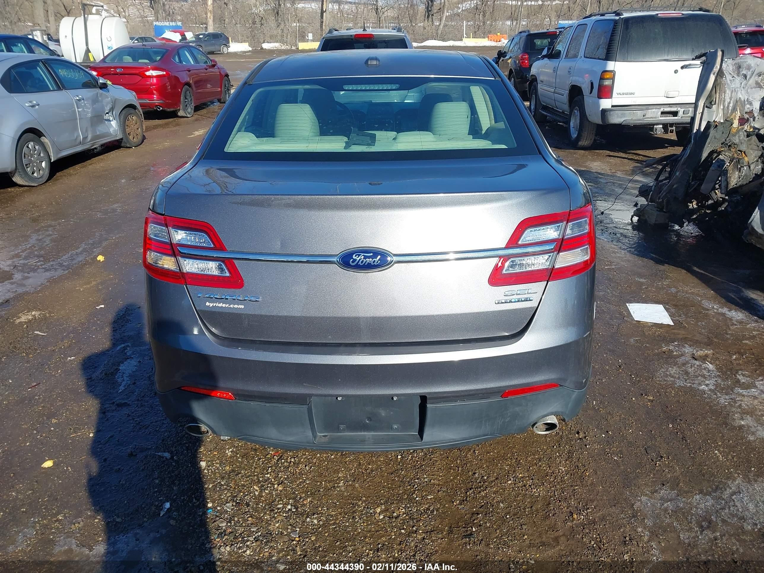 2014 Ford Taurus Sel Серый vin: 1FAHP2E85EG138470